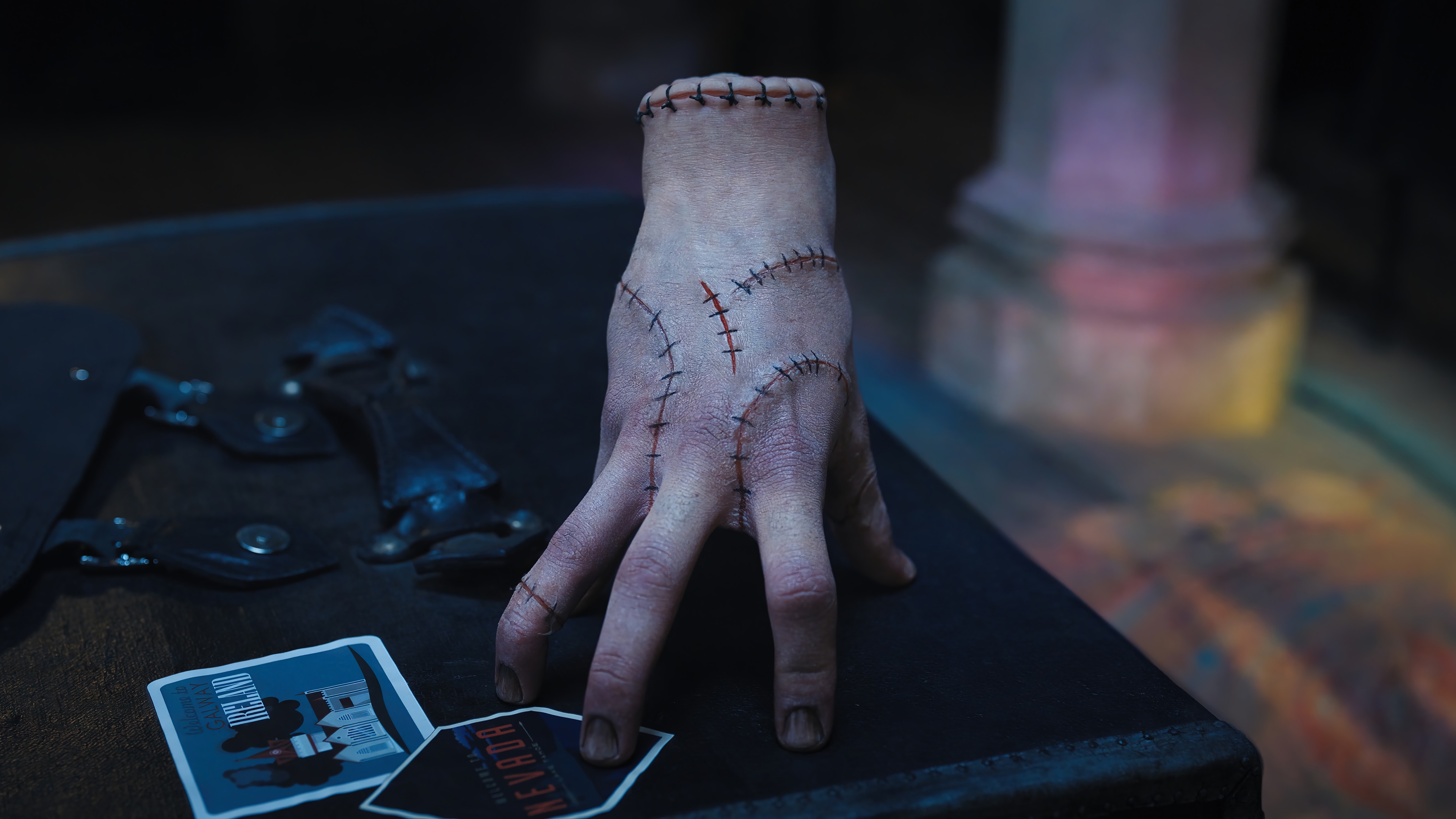 Thing from Wednesday 4K HD Wallpaper