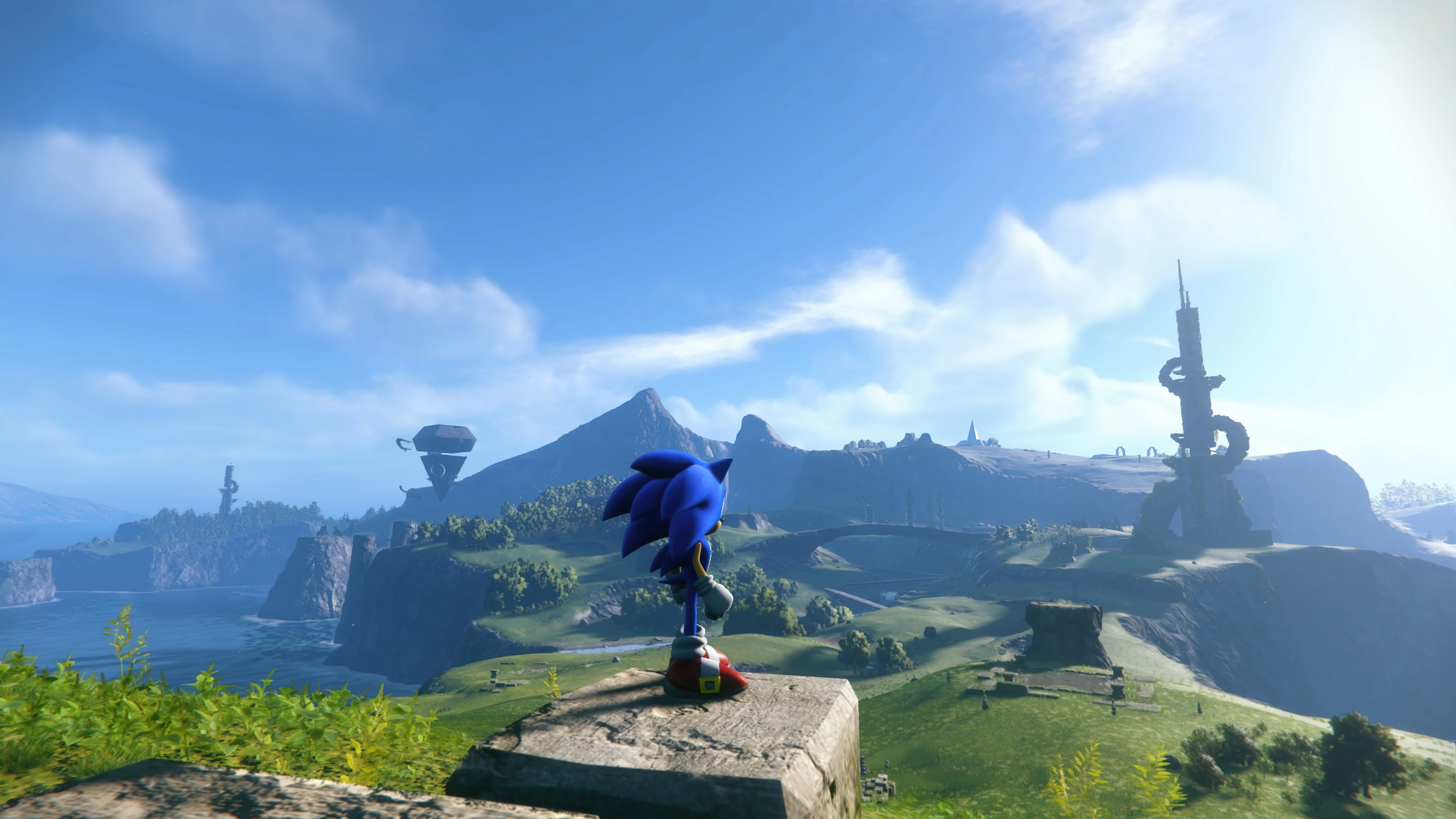 Sonic Frontiers 4K HD Wallpaper