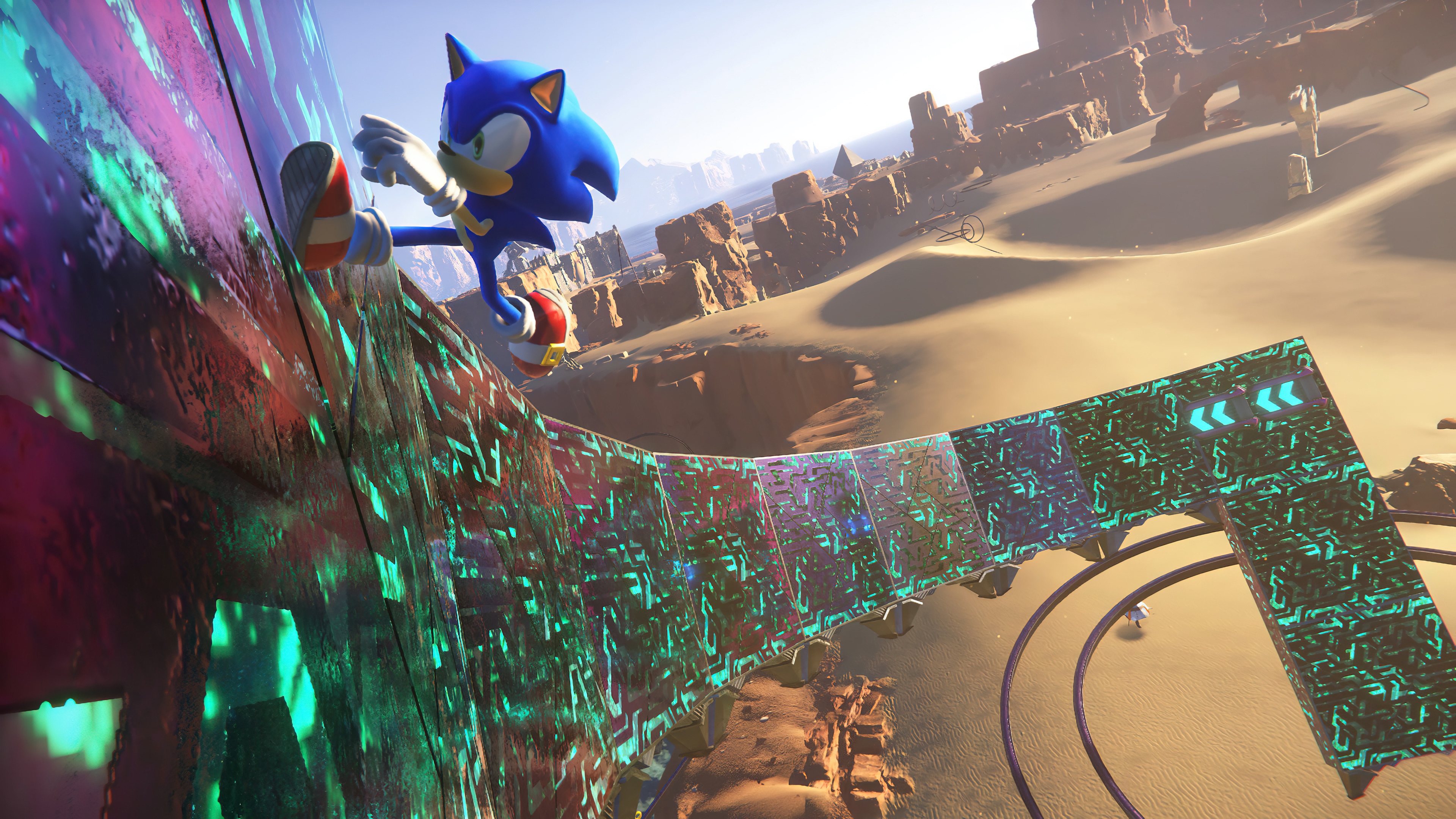 Sonic Frontiers 4K HD Wallpaper