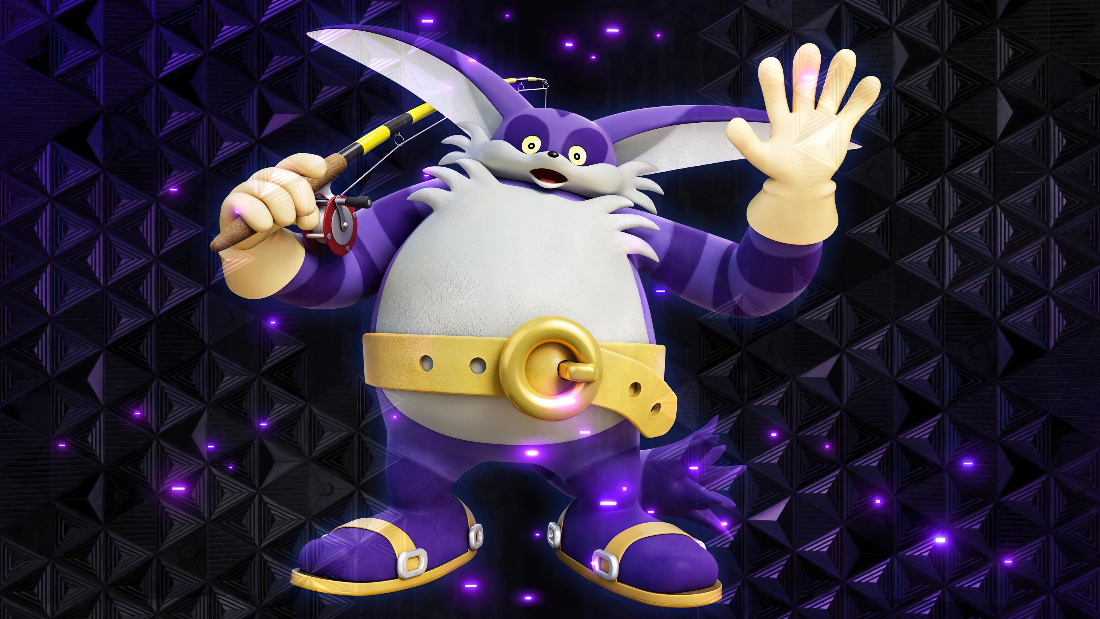 Big the Cat from Sonic Frontiers in 4K HD Wallpaper