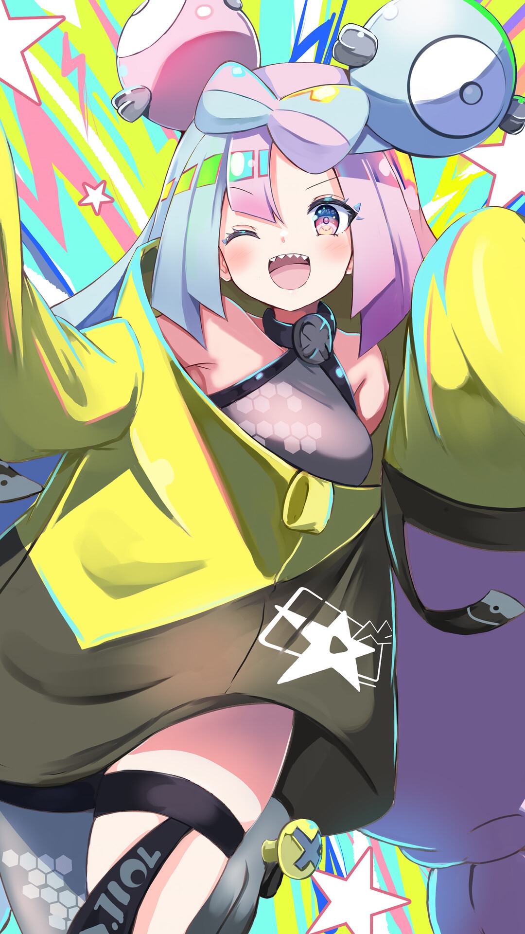 Iono from Pokemon Scarlet and Violet HD Phone Wallpaper