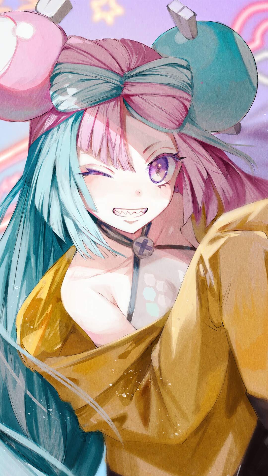 Iono from Pokemon Scarlet and Violet HD Phone Wallpaper