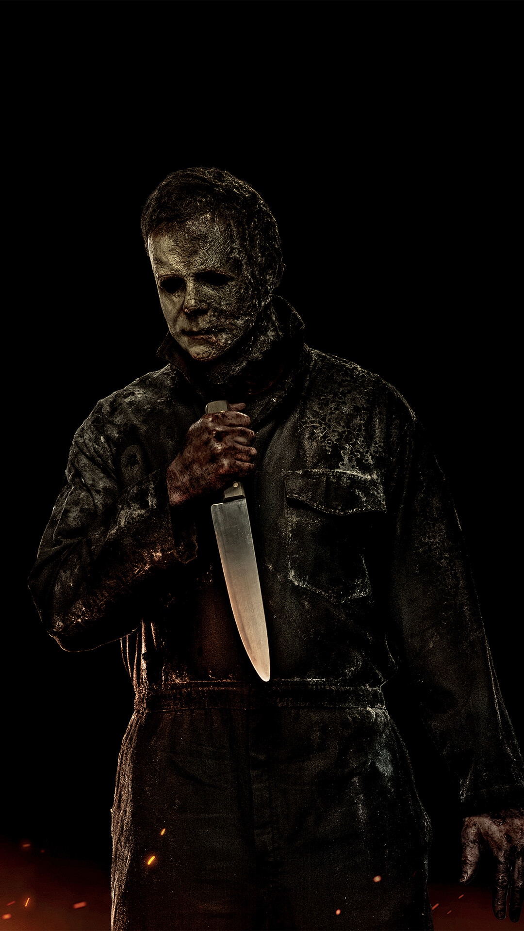 Michael Myers in Halloween Ends HD Phone Wallpaper