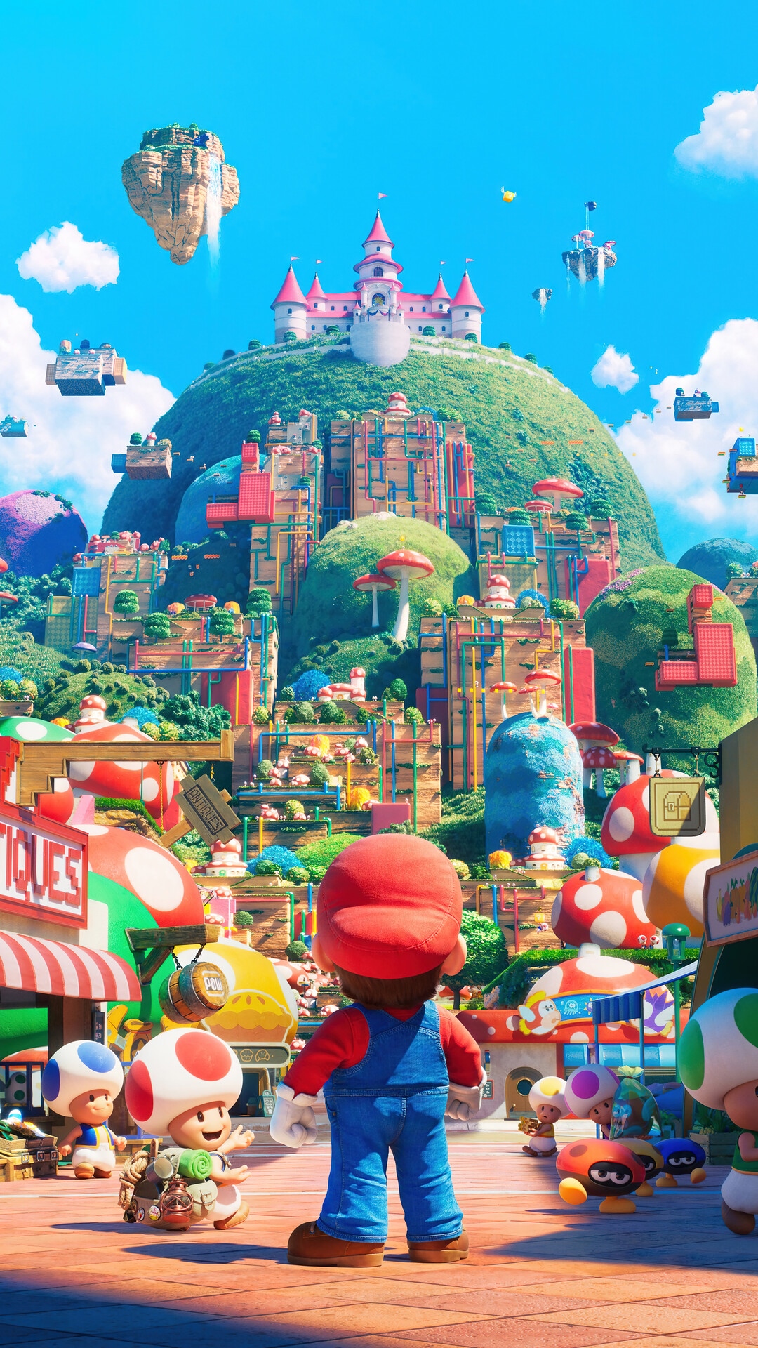 The Super Mario Bros. Movie Poster HD Phone Wallpaper