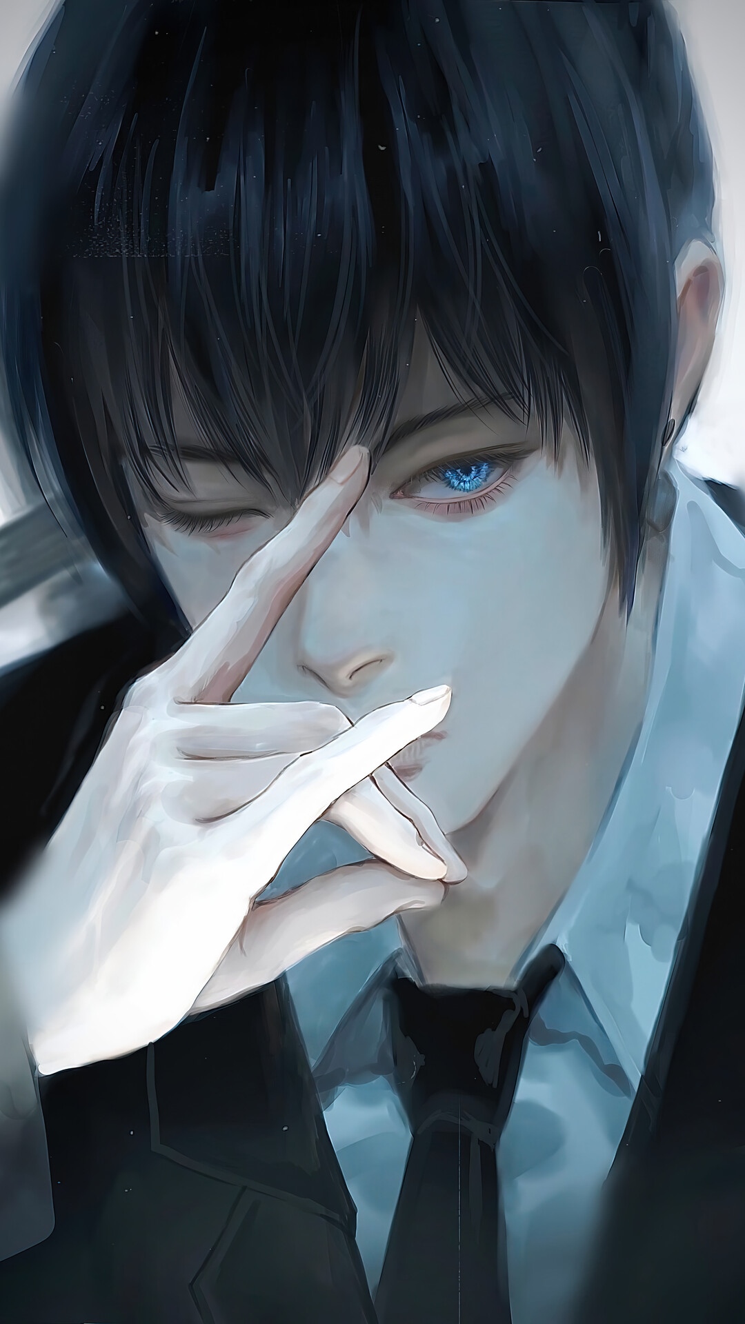 Aki Hayakawa from Chainsaw Man HD Phone Wallpaper