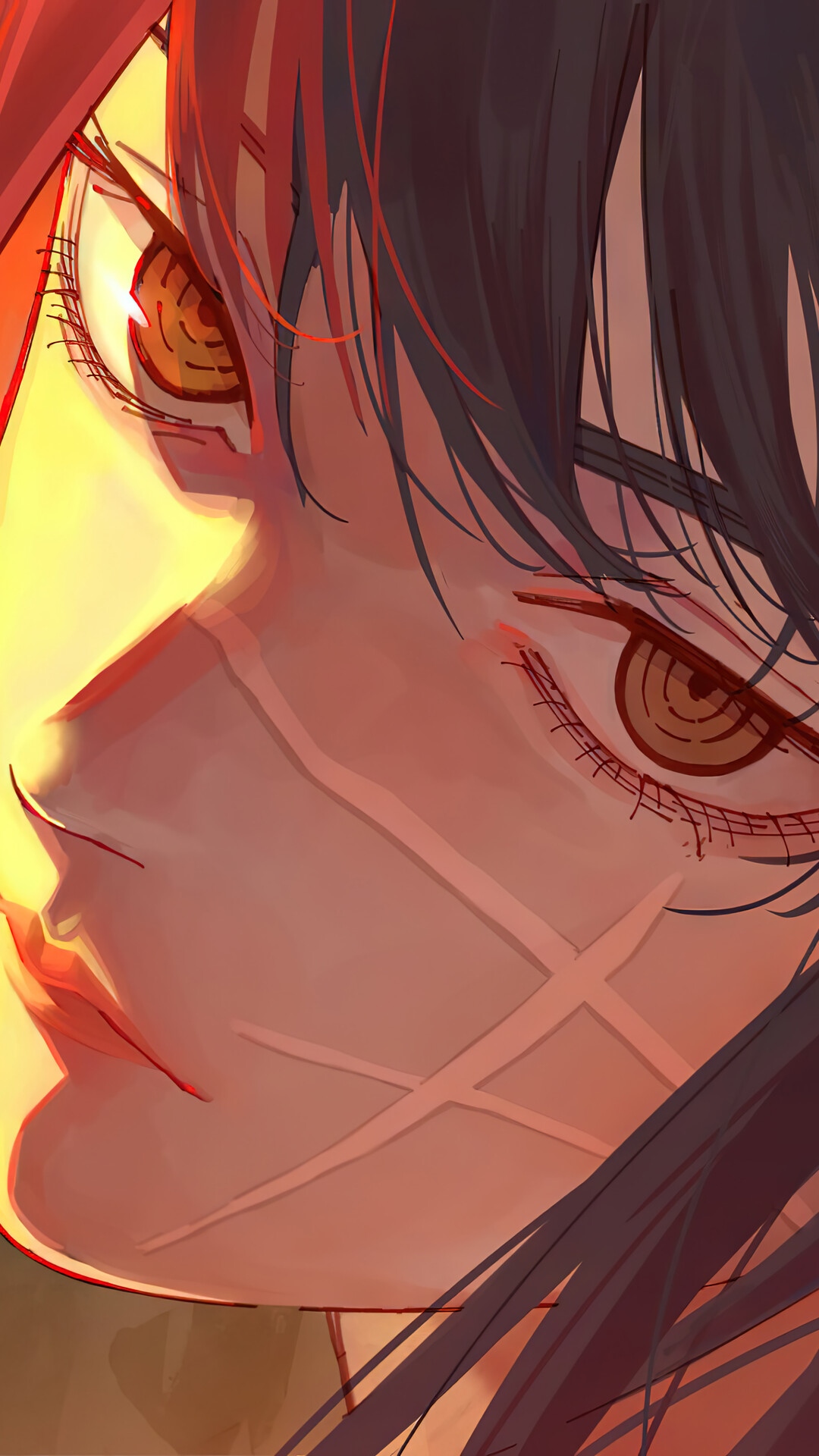 War Devil from Chainsaw Man Anime HD Phone Wallpaper
