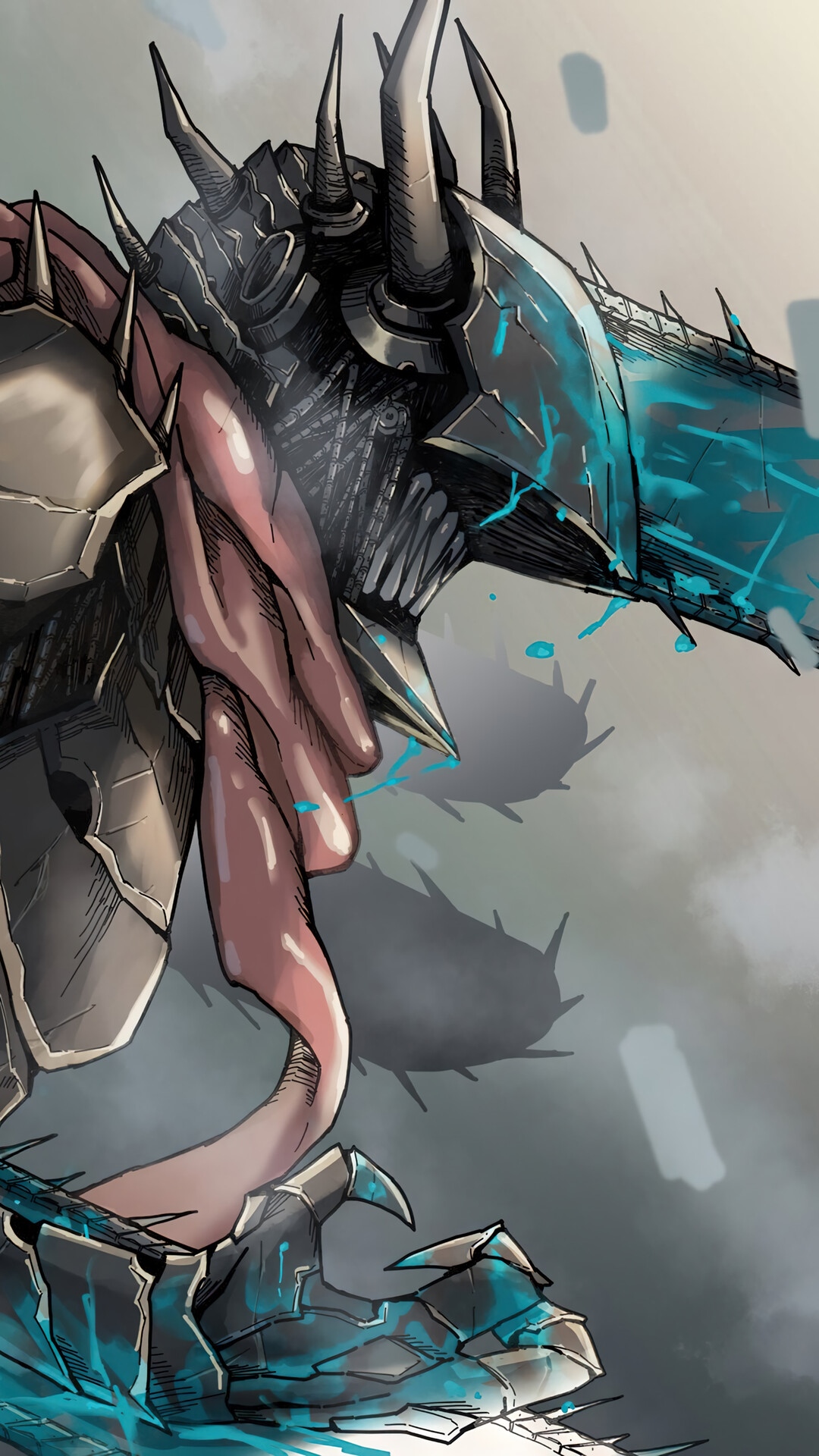 Chainsaw Man Devil Form close-up HD Phone Wallpaper