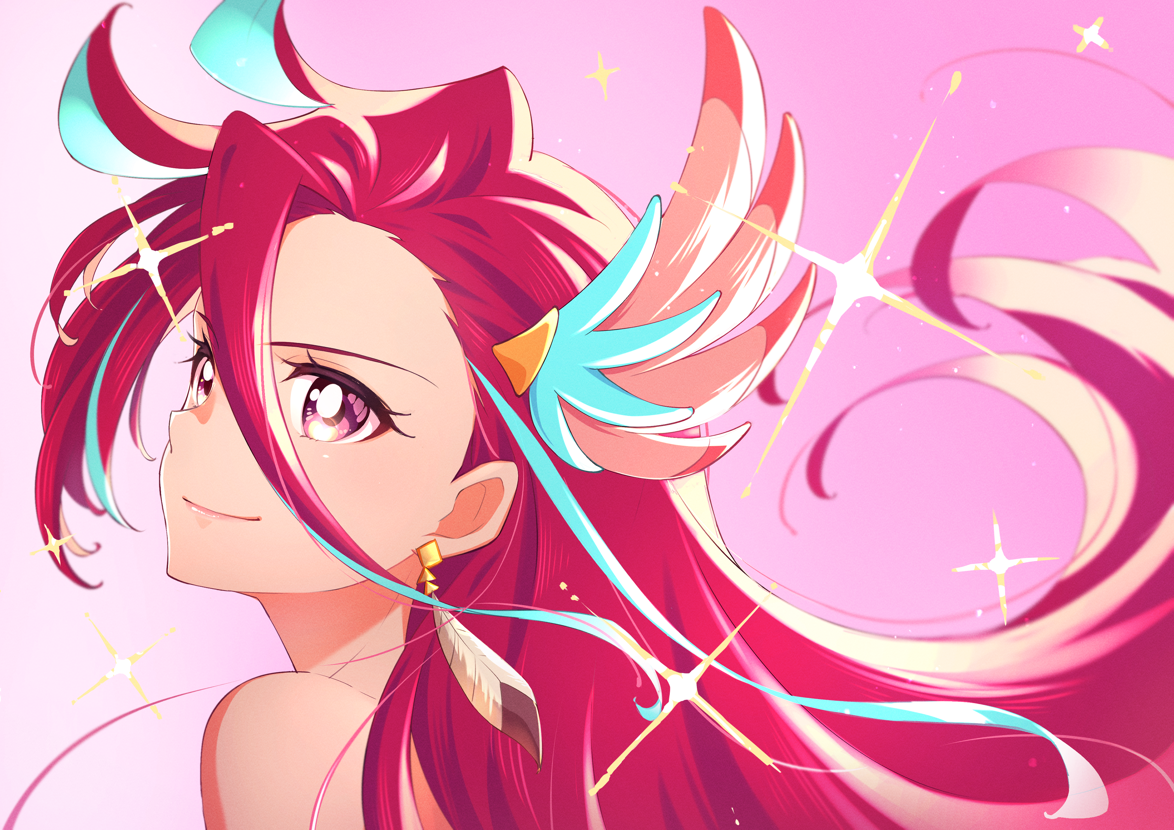 Asuka Takizawa from Pretty Cure! 4K HD Wallpaper