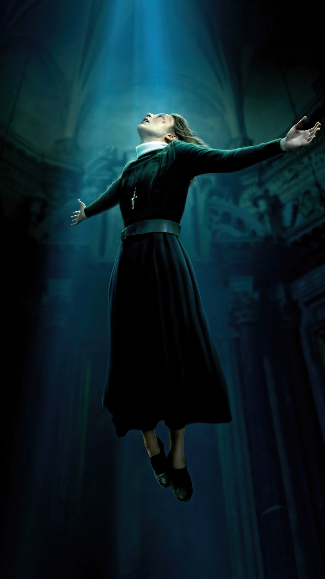 The Nun 2: Taissa Farmiga as Sister Irene HD Phone Wallpaper