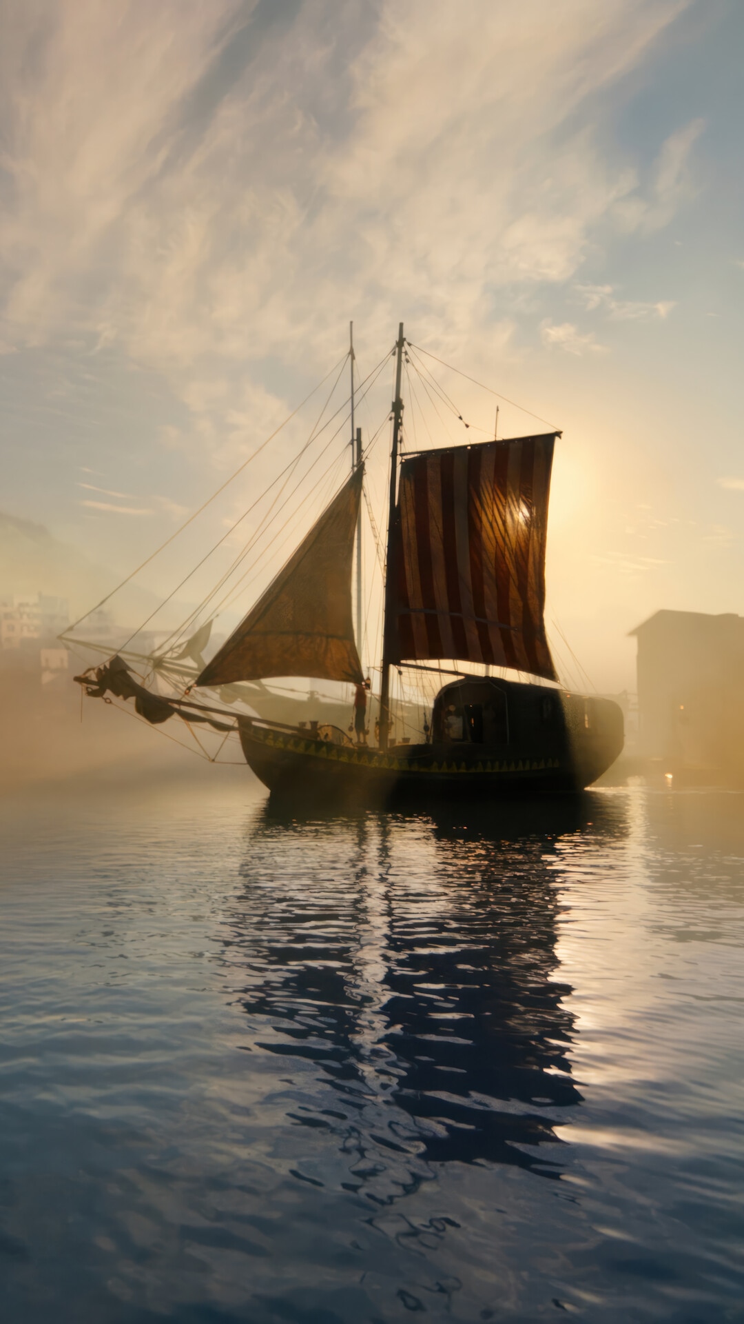 Going Merry ship from One Piece Live Action HD Phone Wallpaper