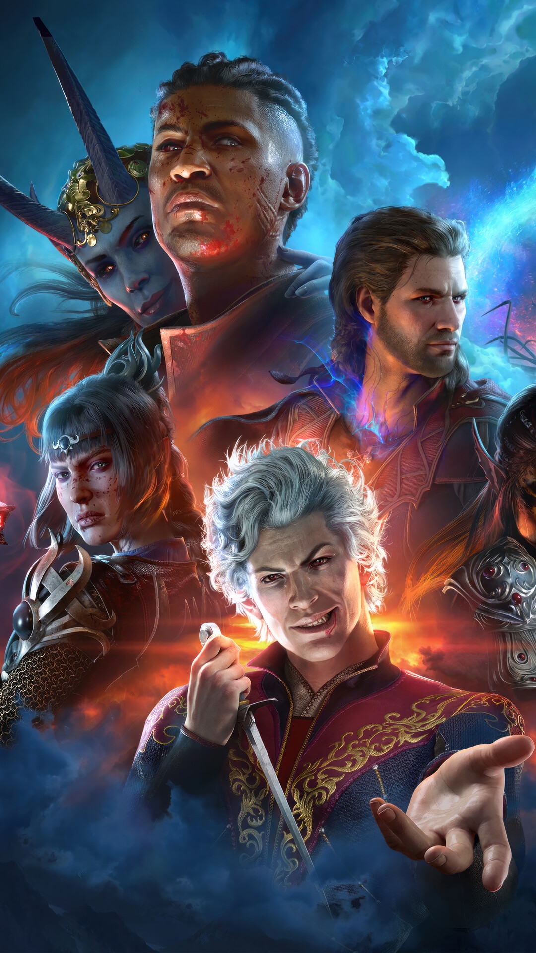 Baldur's Gate 3 Characters HD Phone Wallpaper