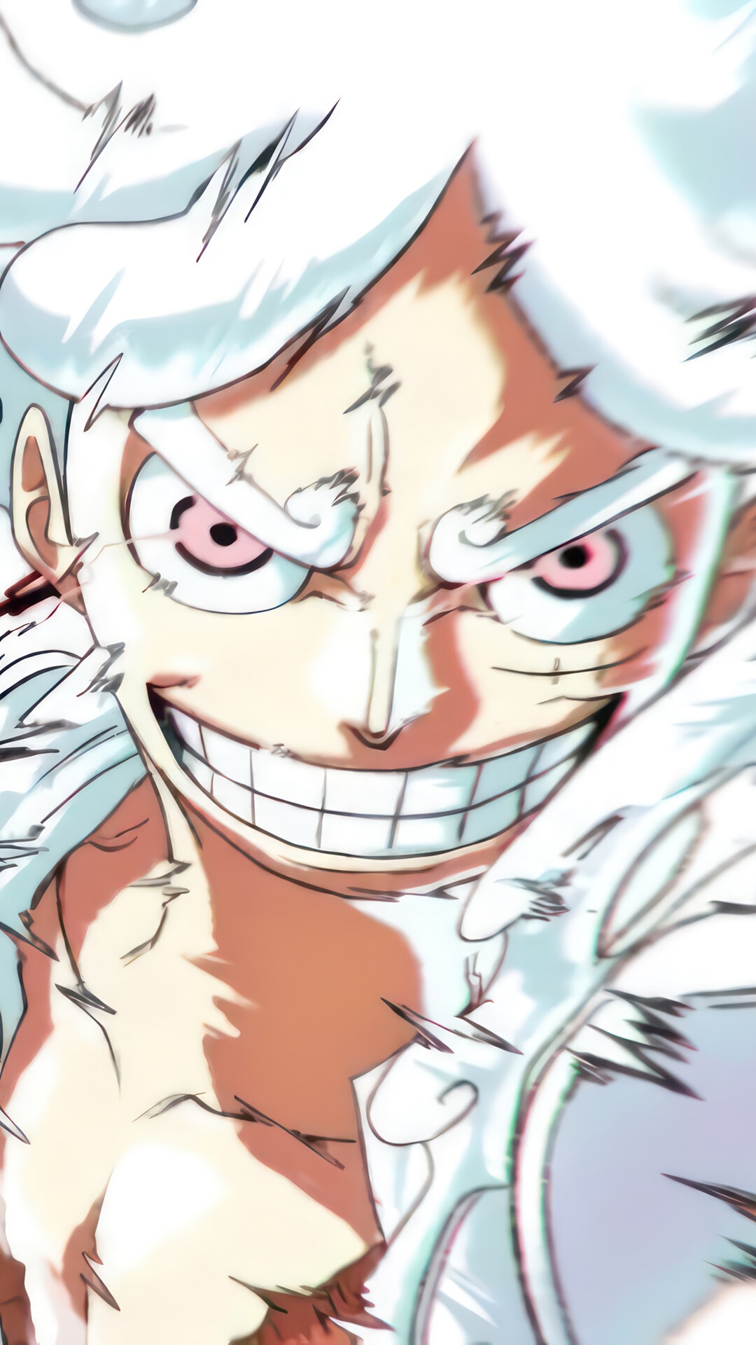 Monkey D. Luffy in Gear 5 from One Piece HD Phone Wallpaper