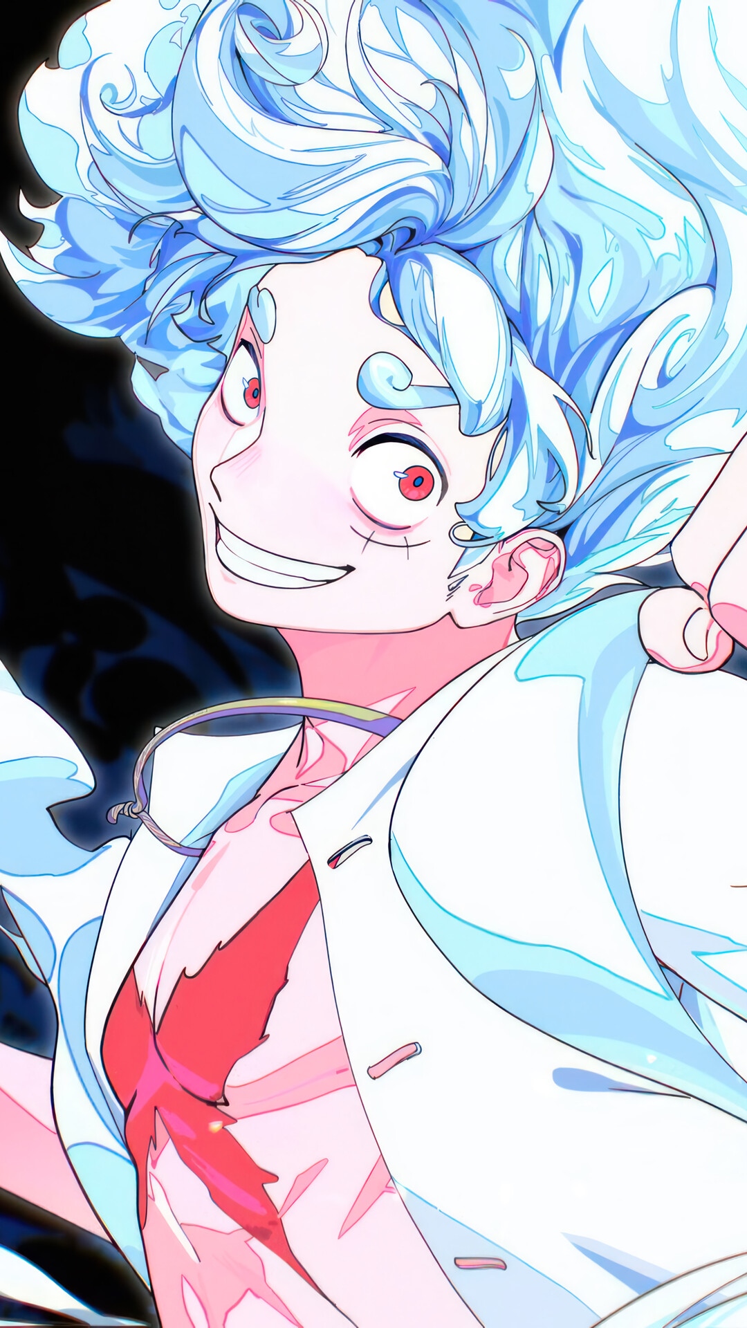 Monkey D. Luffy Gear 5 One Piece Anime HD Phone Wallpaper