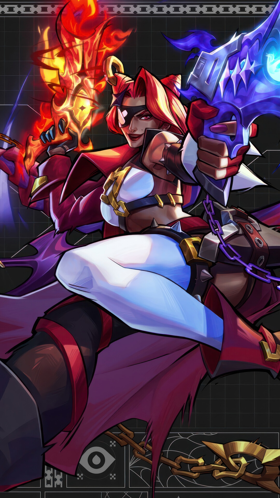 Samira from League of Legends Soul Fighter HD Phone Wallpaper