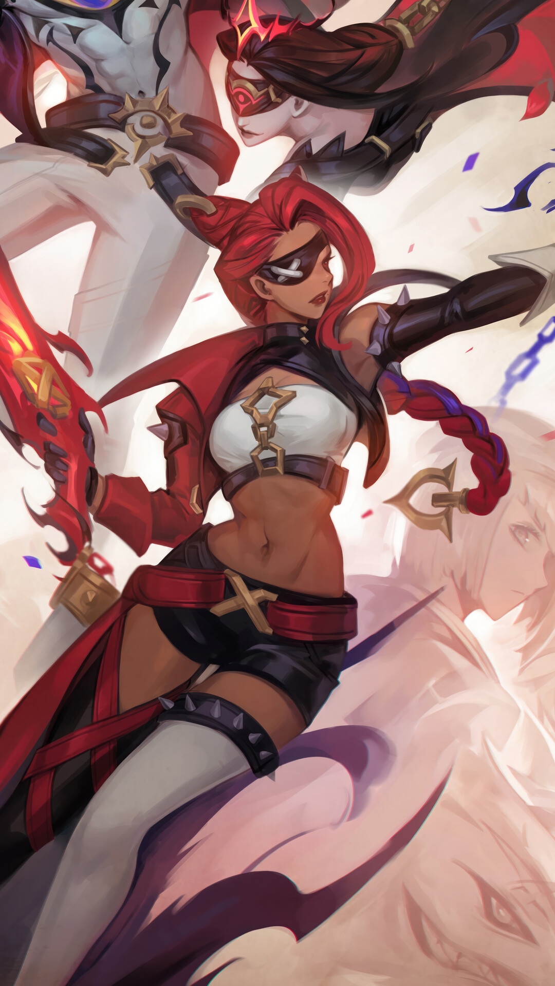 Soul Fighter Samira in League of Legends HD Phone Wallpaper