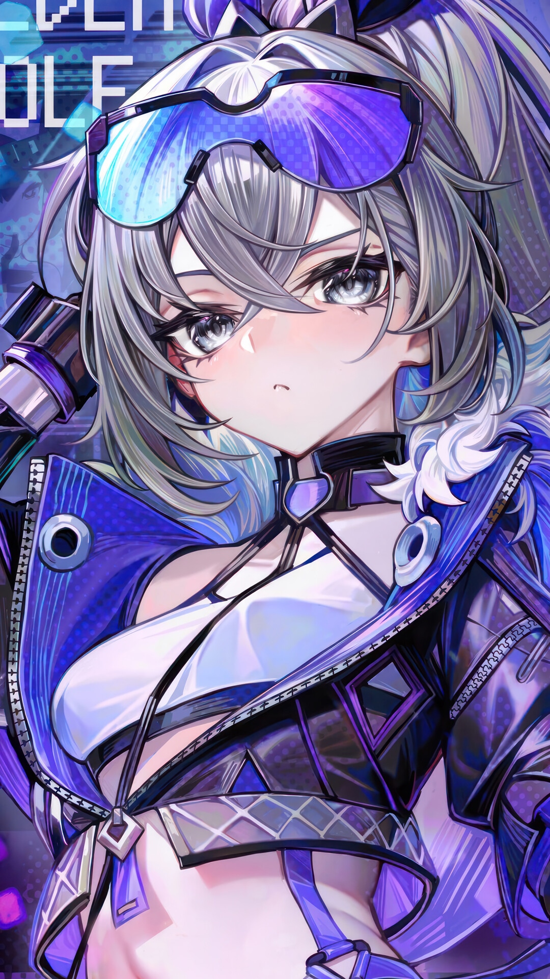 Silver Wolf from Honkai: Star Rail HD Phone Wallpaper