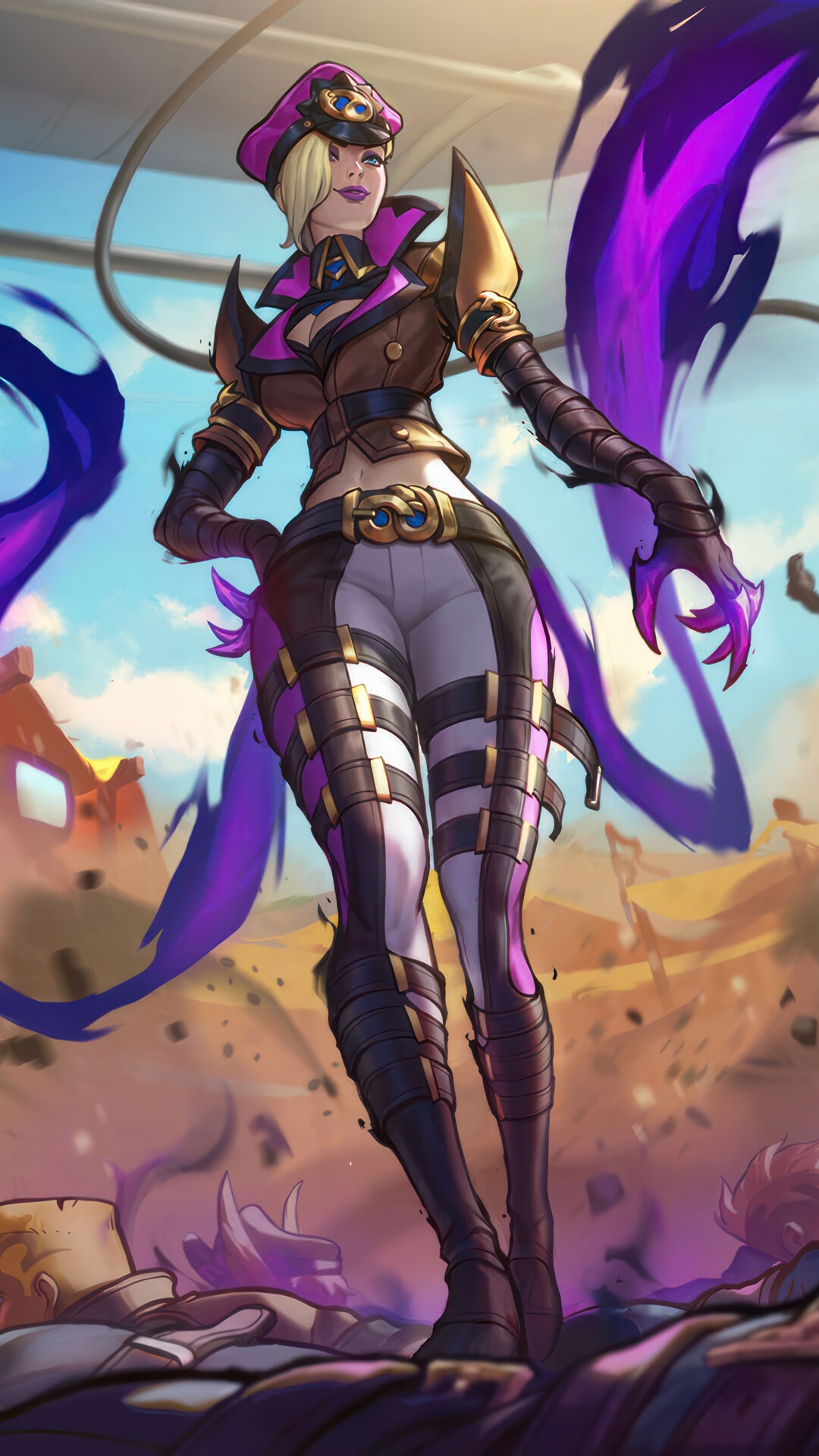 Soul Fighter Evelynn in League of Legends HD Phone Wallpaper