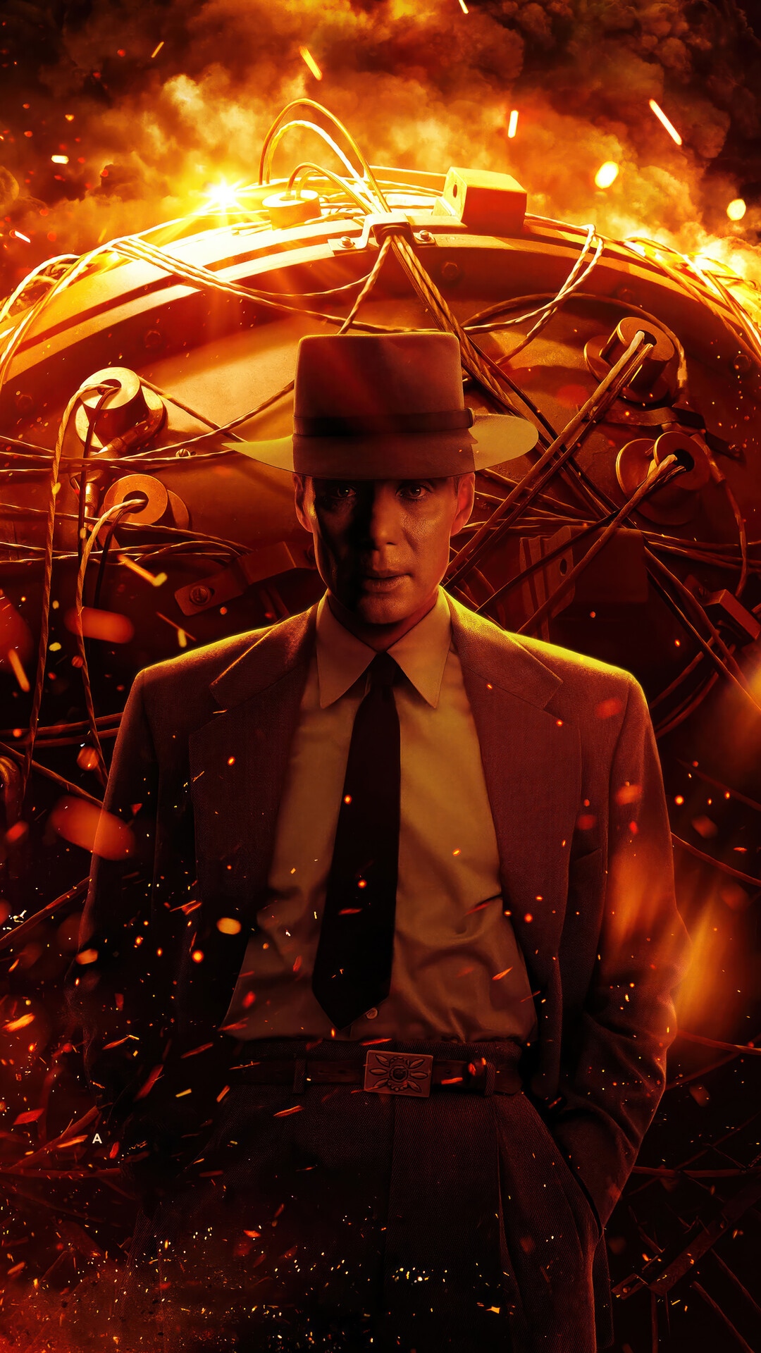 Oppenheimer Movie Poster 2023 HD Phone Wallpaper