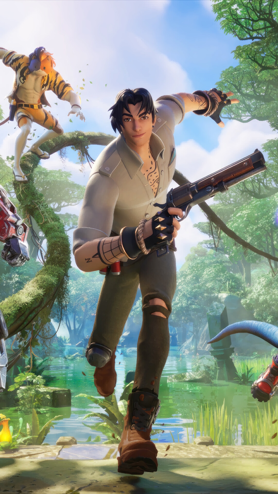 Fortnite Chapter 4 Season 3 Battle Pass Skins HD Phone Wallpaper