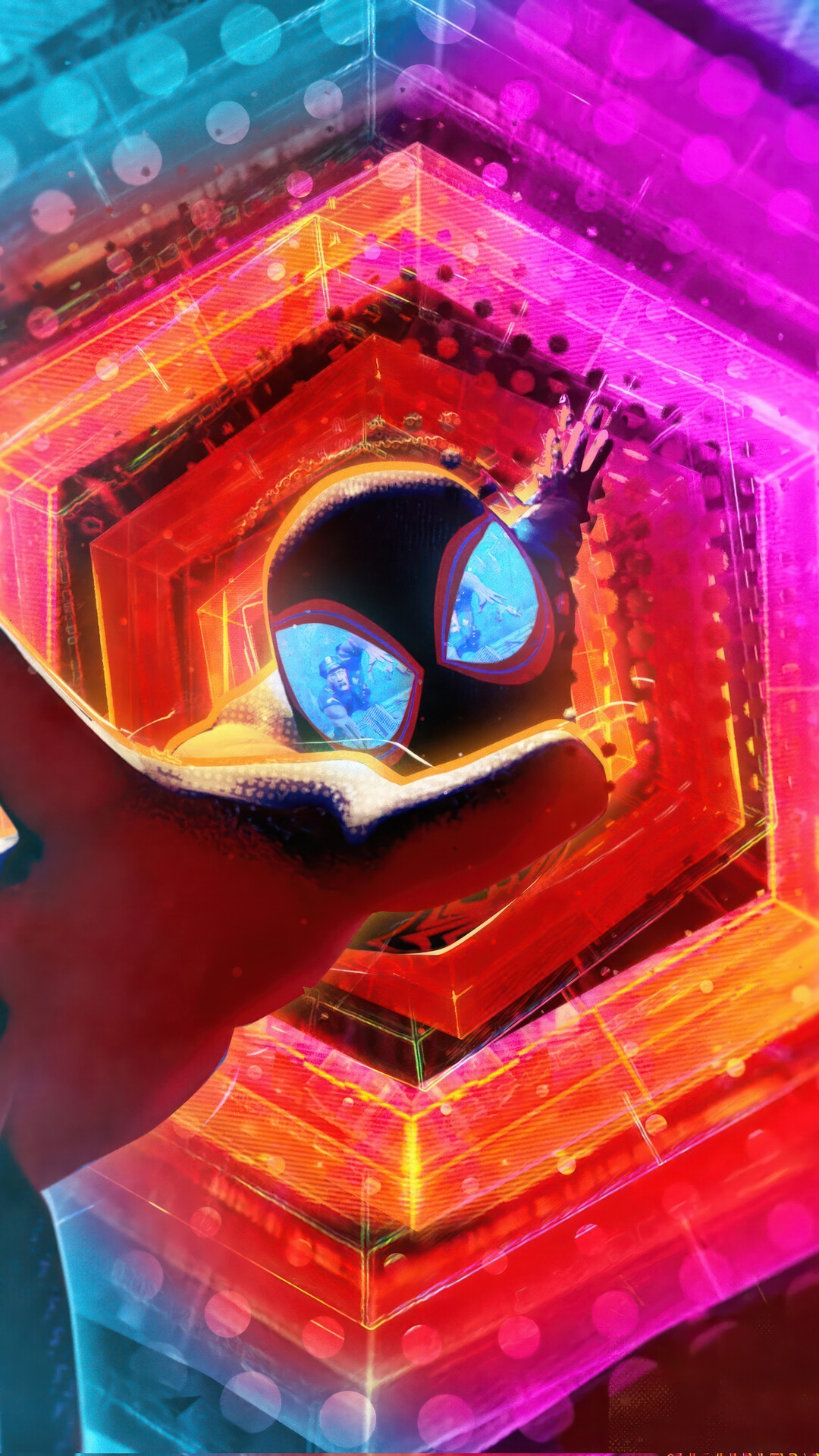 Miles Morales in Spider-Man: Across the Spider-Verse HD Phone Wallpaper