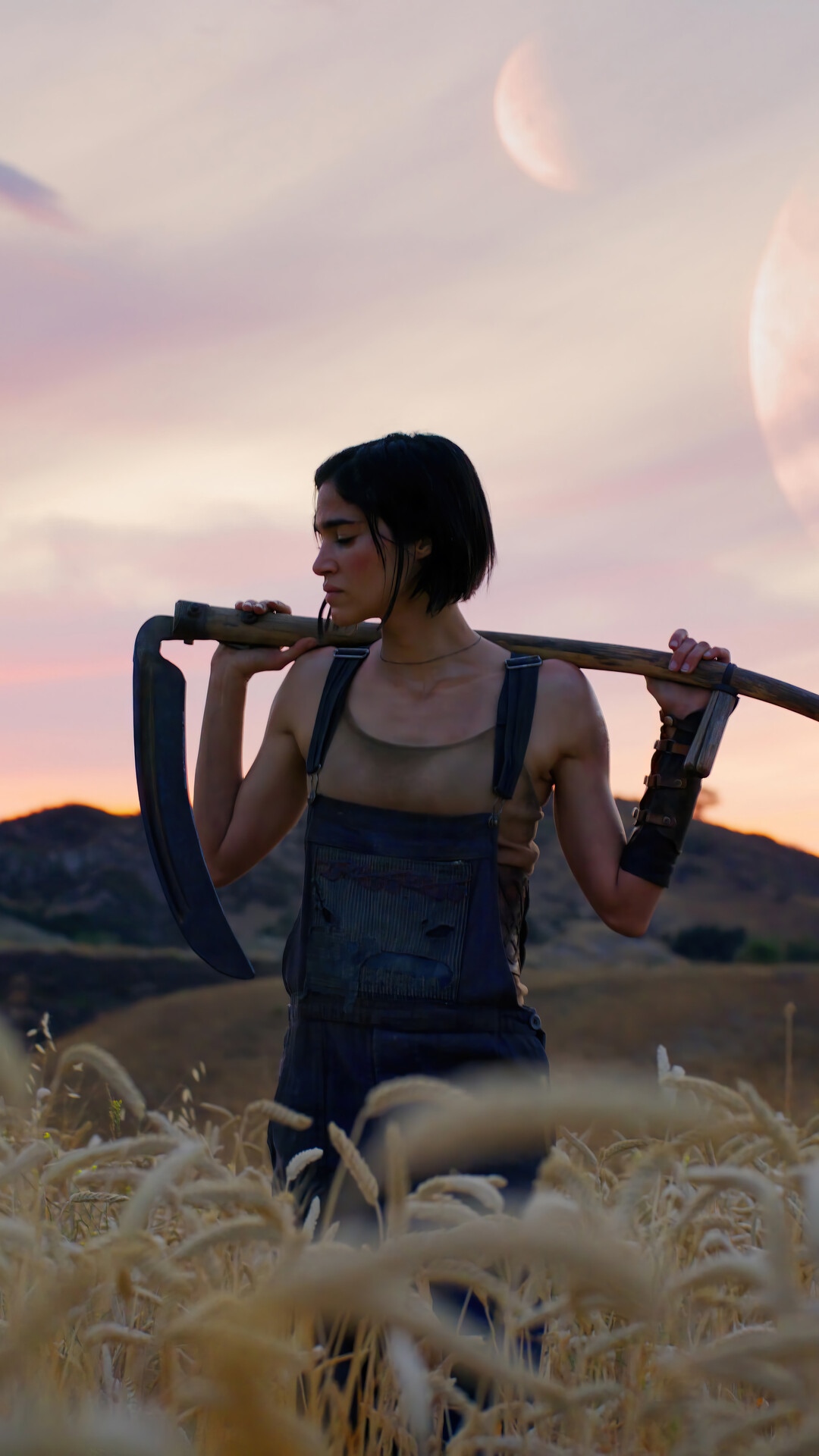 Rebel Moon Movie starring Sofia Boutella HD Phone Wallpaper