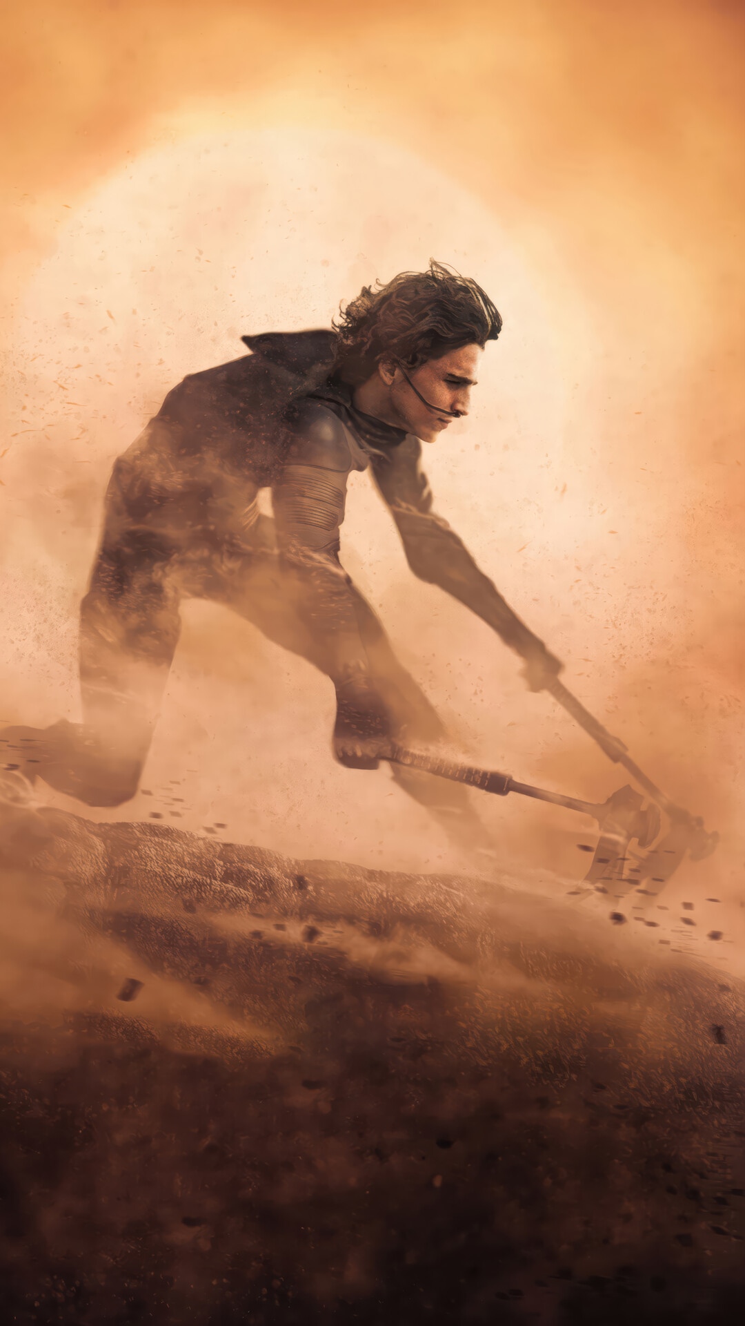 Paul Atreides in Dune: Part Two HD Phone Wallpaper
