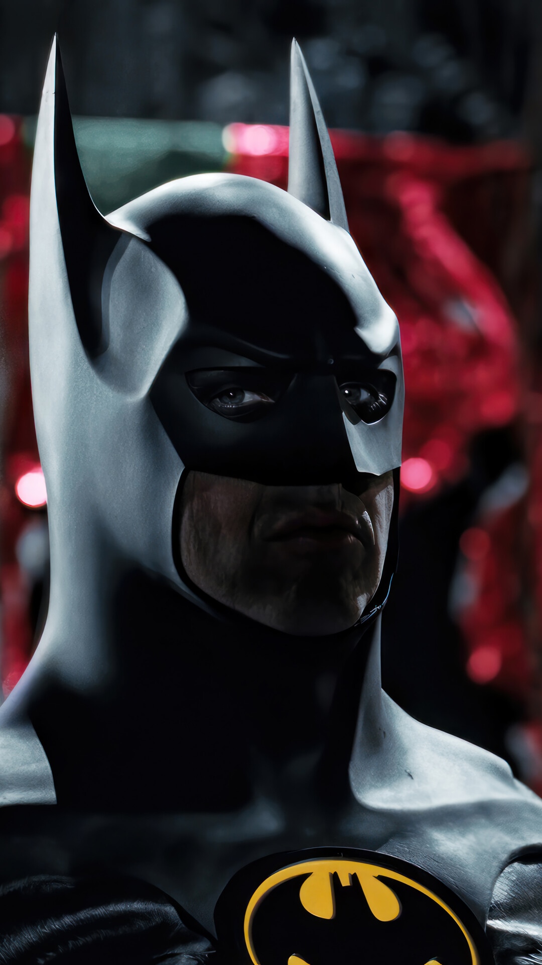 Michael Keaton as Batman HD Phone Wallpaper