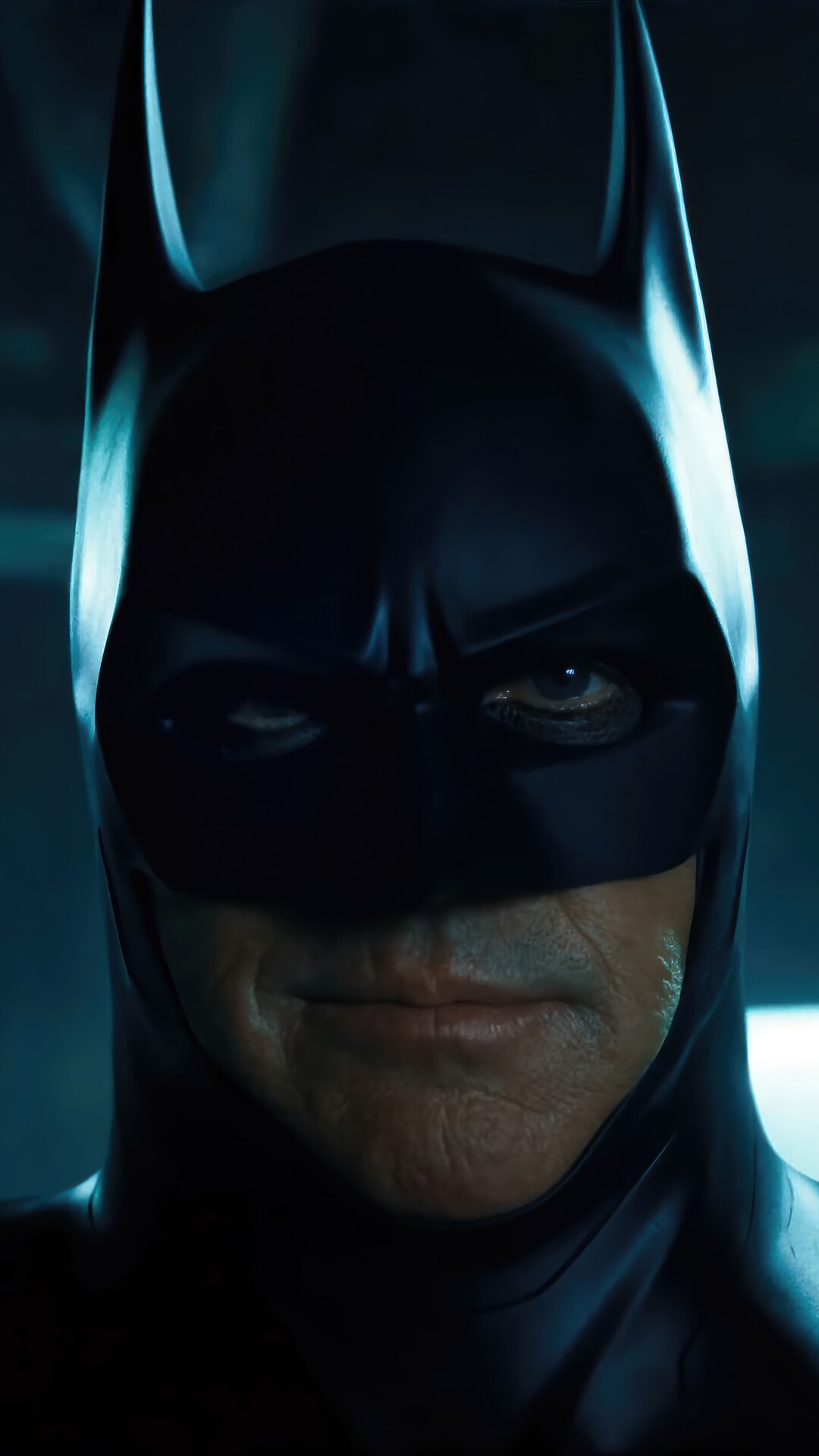Michael Keaton as Batman in The Flash HD Phone Wallpaper
