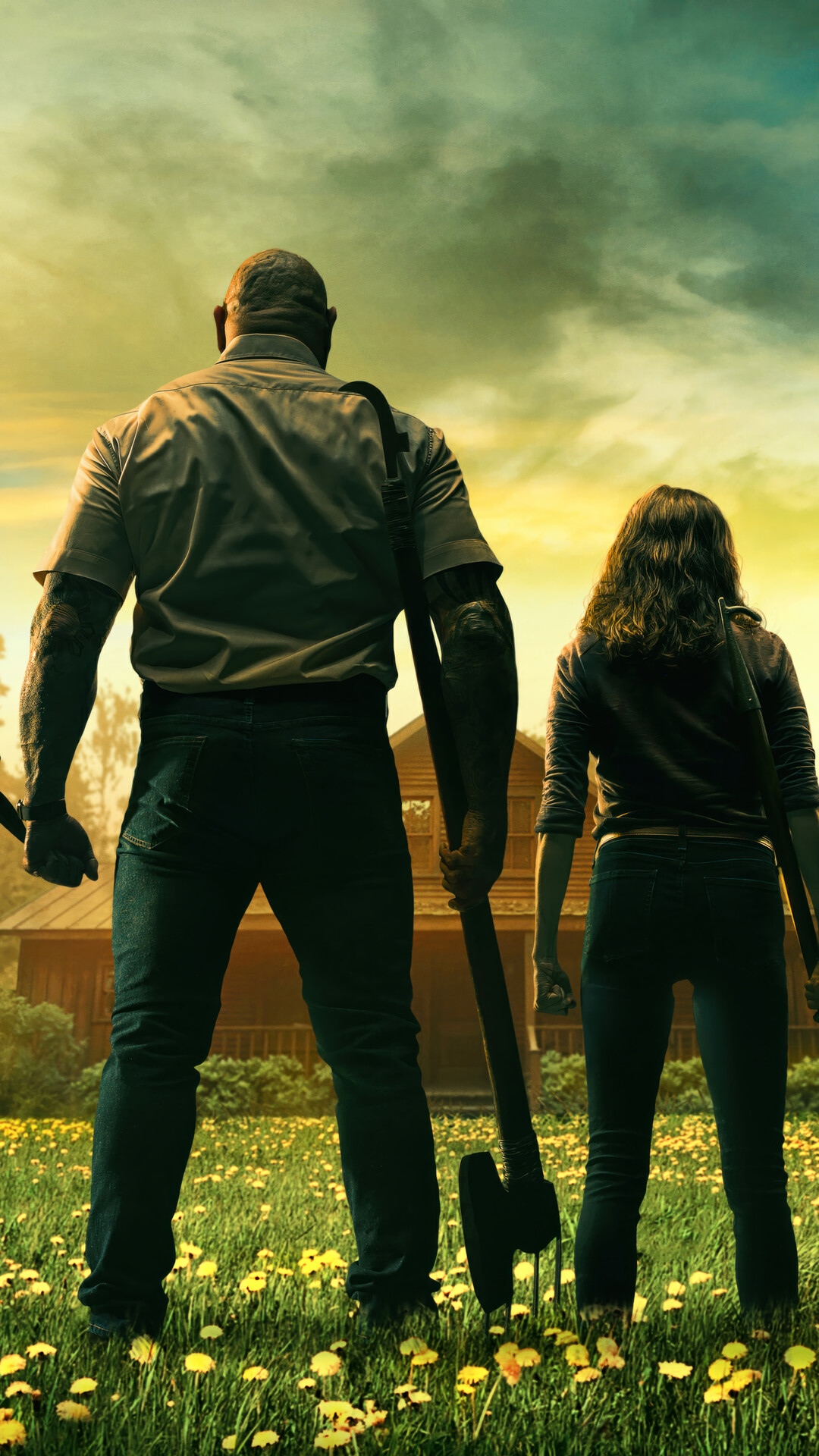 Knock at the Cabin Movie Poster HD Phone Wallpaper