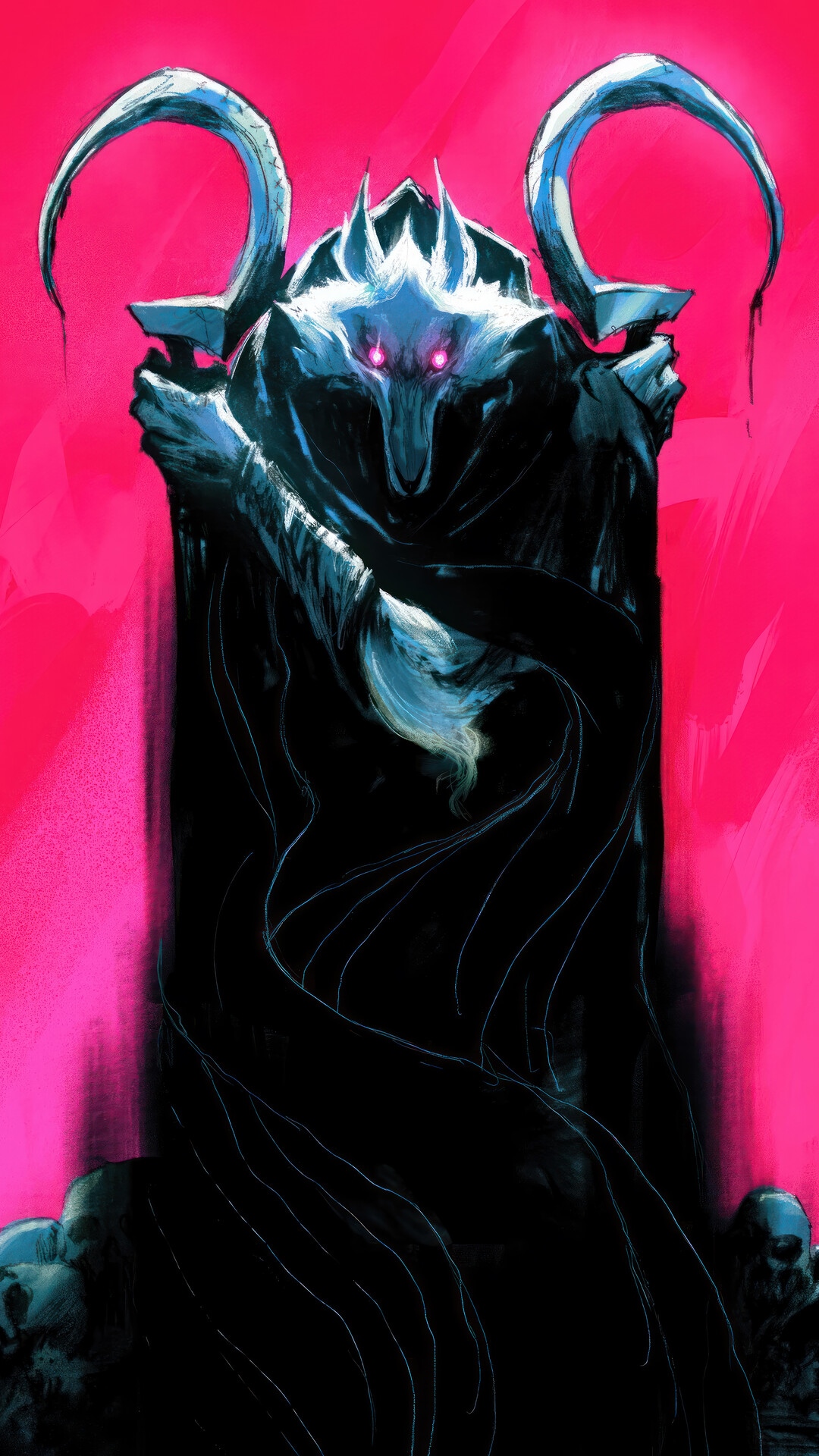 Death Wolf from Puss in Boots: The Last Wish HD Phone Wallpaper