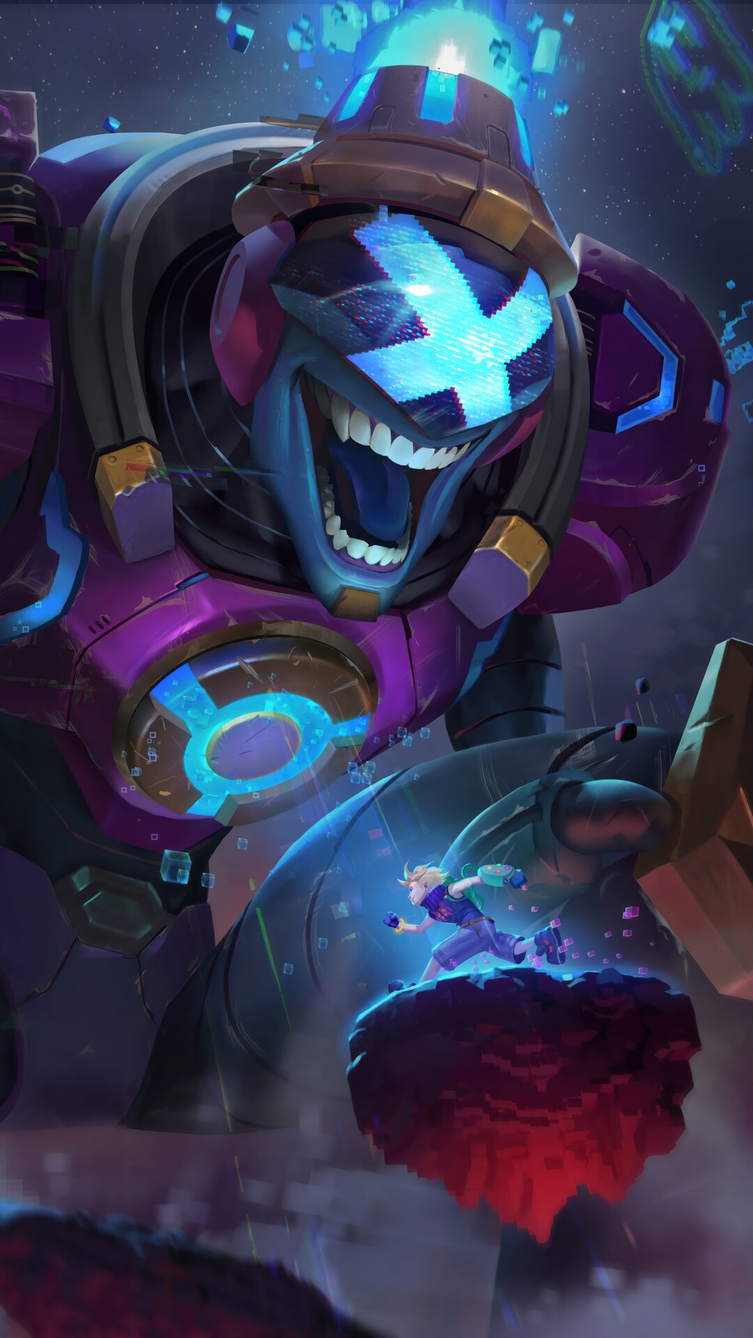 Brand Battle Boss League of Legends Splash Art HD Phone Wallpaper