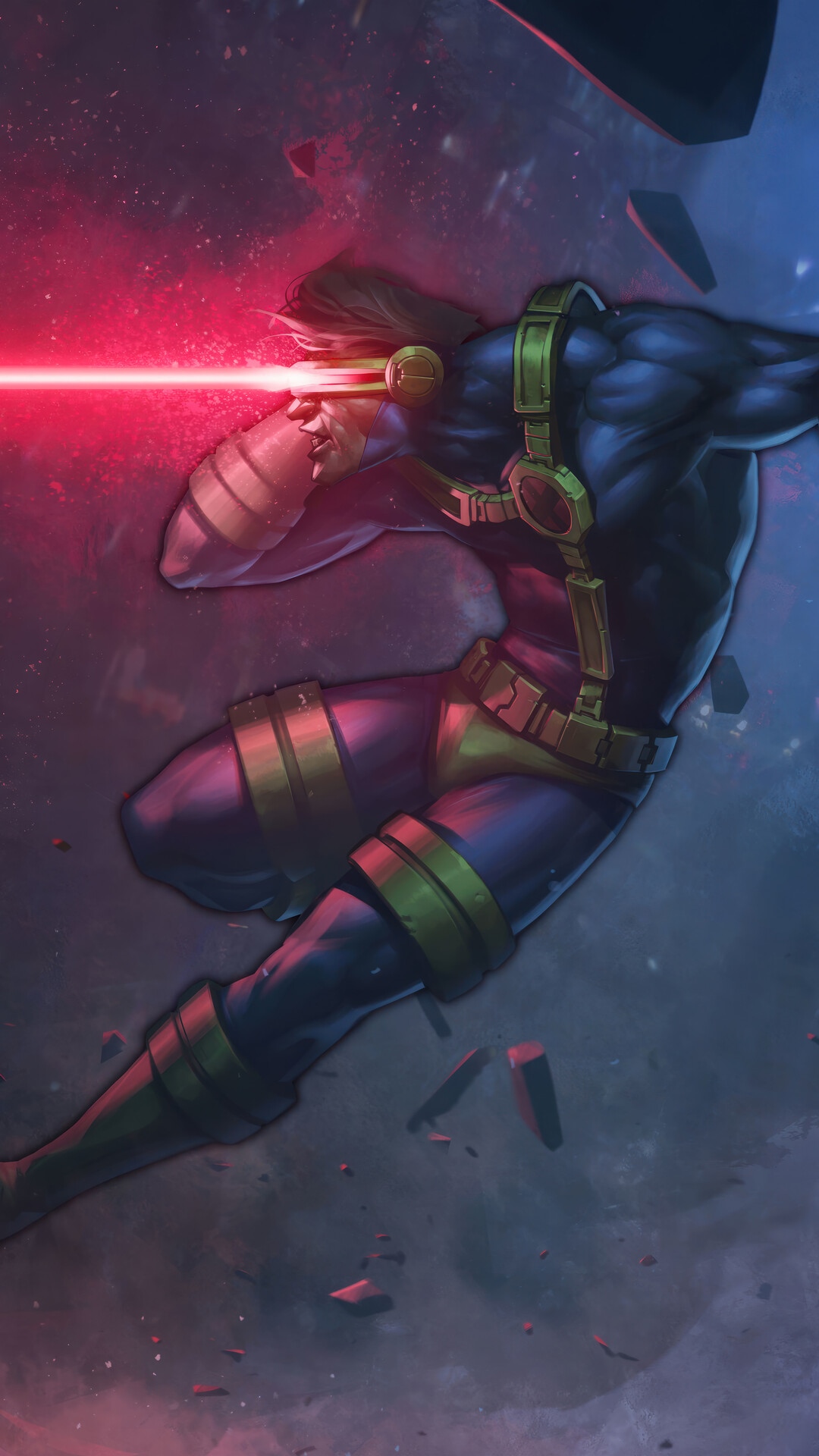 Cyclops firing an optic blast, X-Men HD Phone Wallpaper