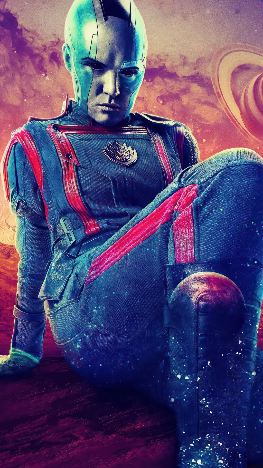 Nebula from Guardians of the Galaxy Vol. 3 HD Phone Wallpaper