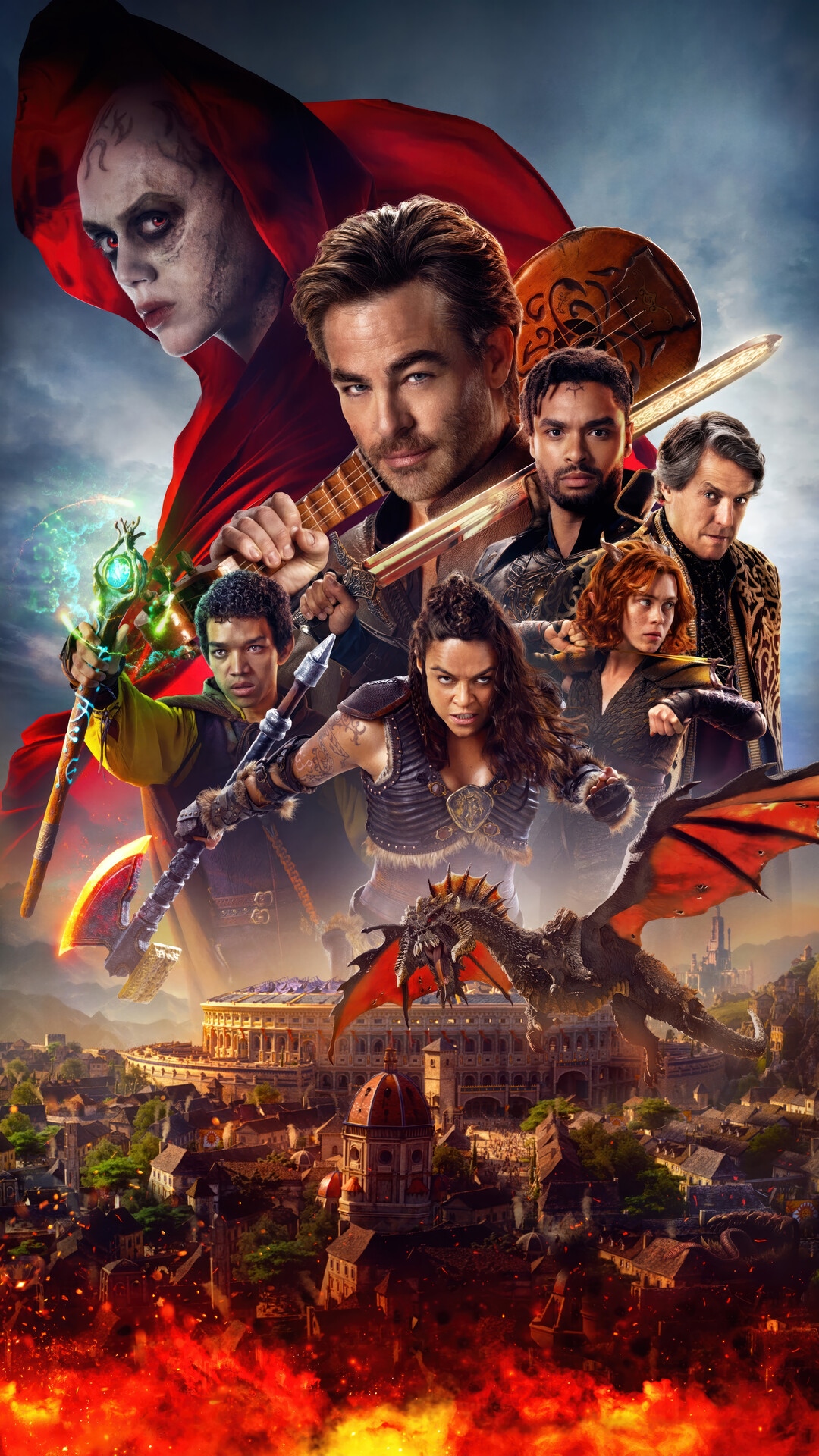 Dungeons and Dragons: Honor Among Thieves Movie Poster HD Phone Wallpaper