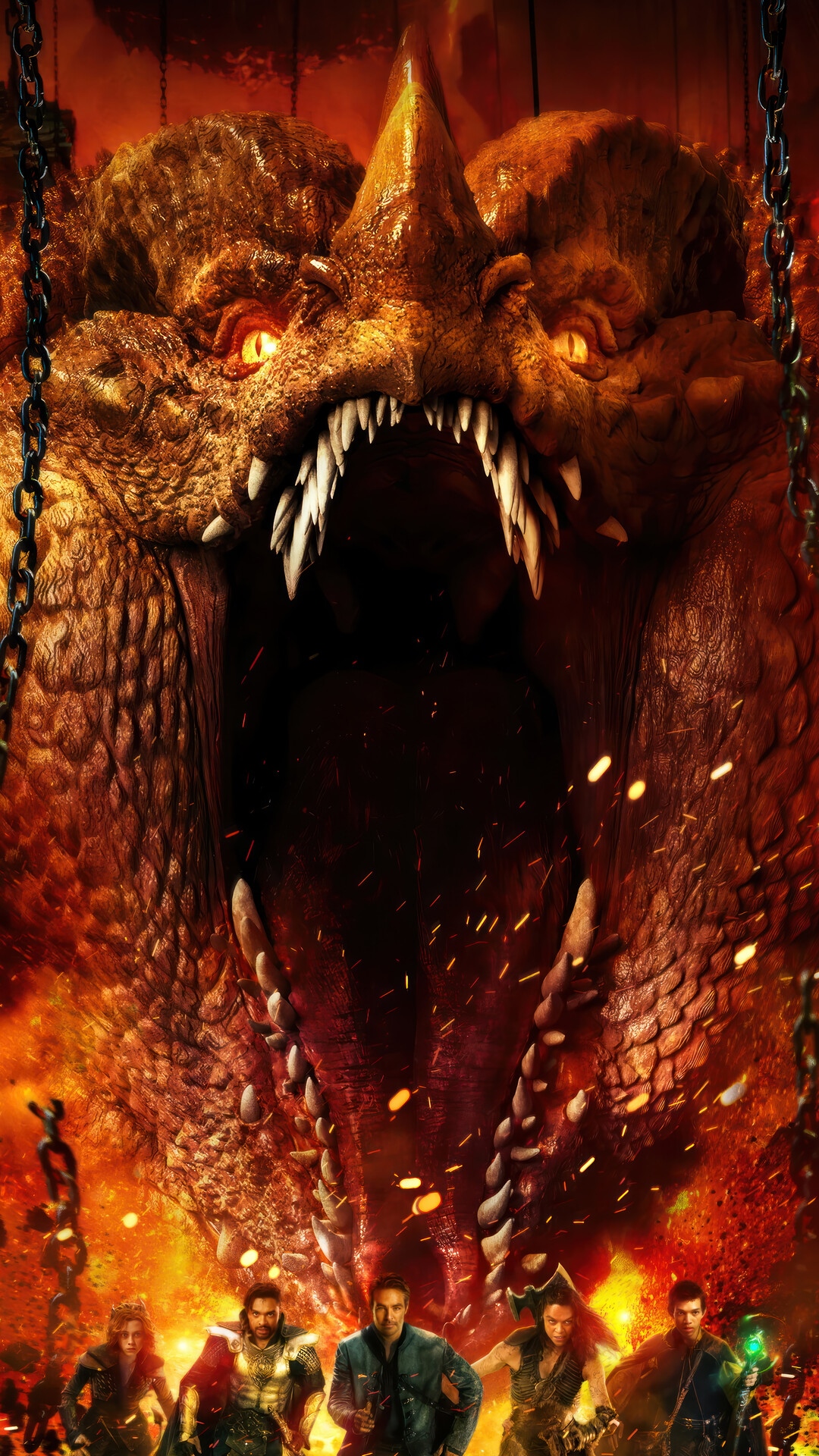 Dungeons and Dragons: Honor Among Thieves Movie Poster HD Phone Wallpaper