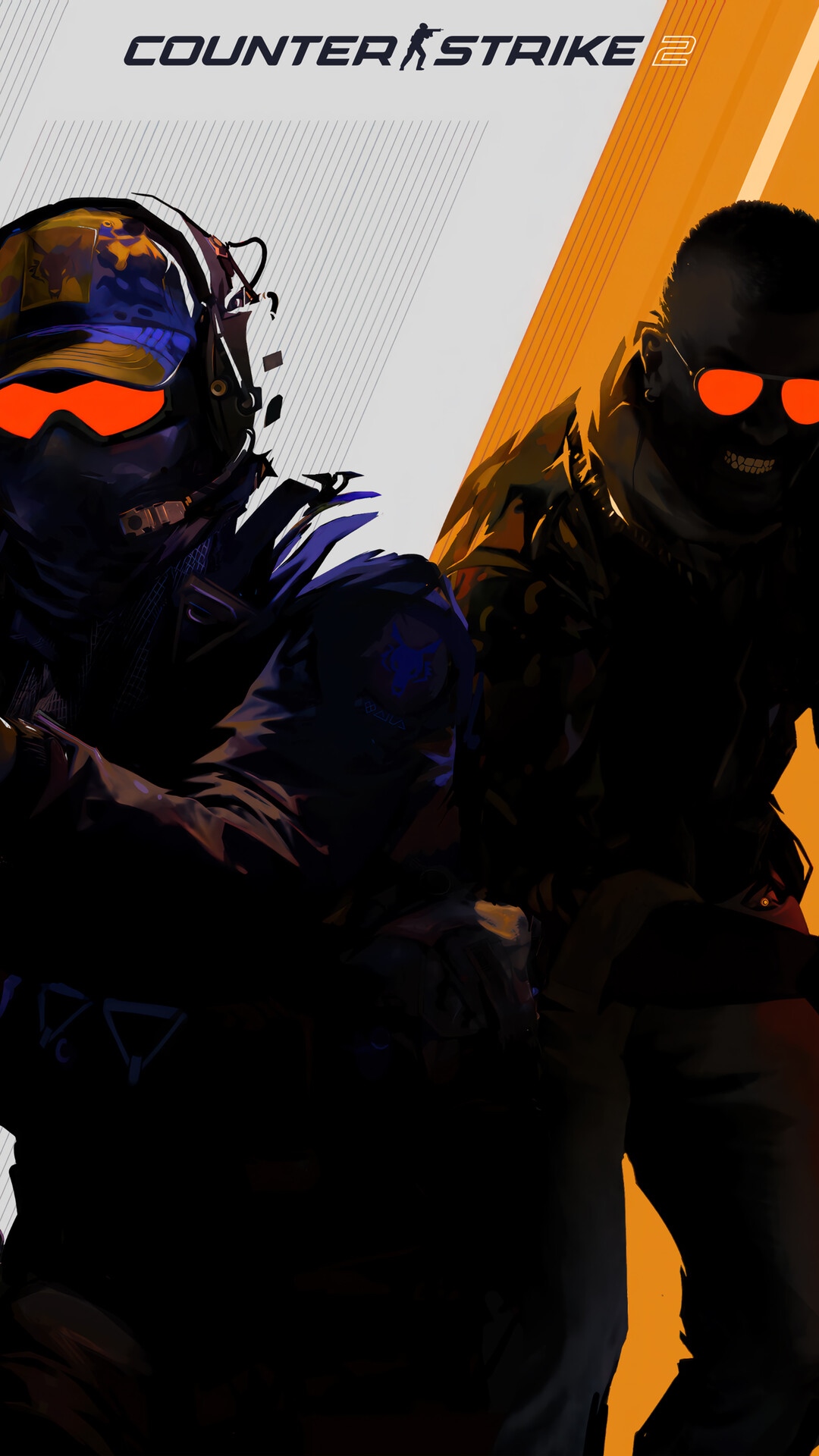 Counter Strike 2 Poster with Two Soldiers HD Phone Wallpaper