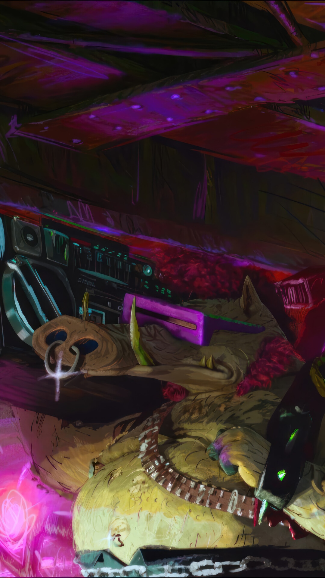 Bebop and Rocksteady from Teenage Mutant Ninja Turtles: Mutant Mayhem HD Phone Wallpaper
