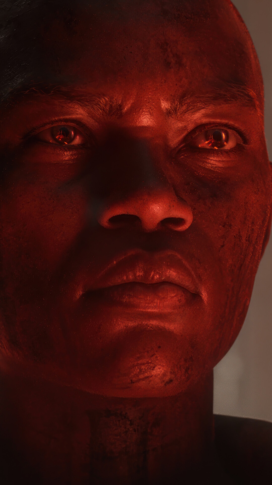 Diablo IV close-up portrait of a man HD Phone Wallpaper