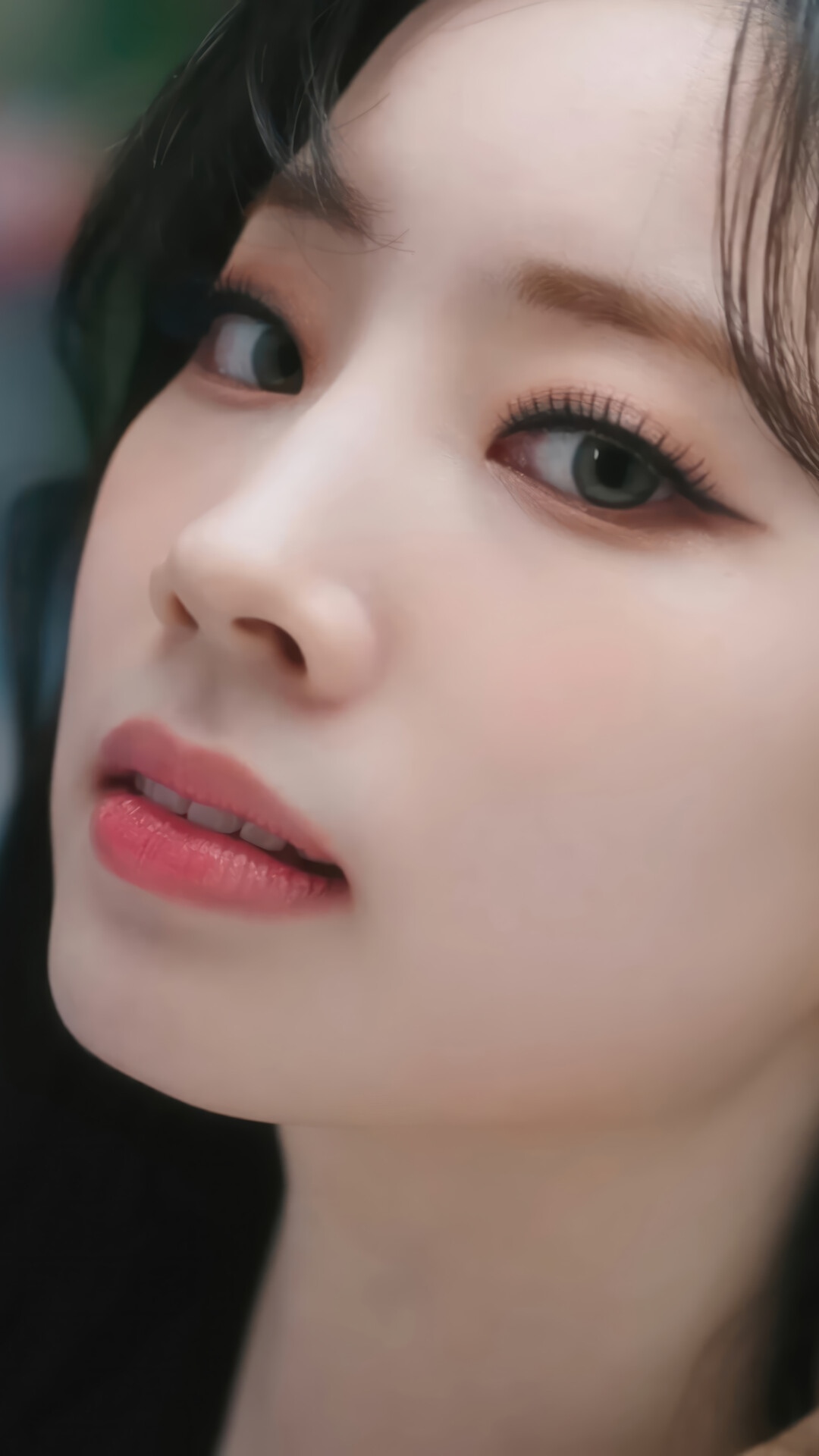 Dahyun from TWICE close-up HD Phone Wallpaper