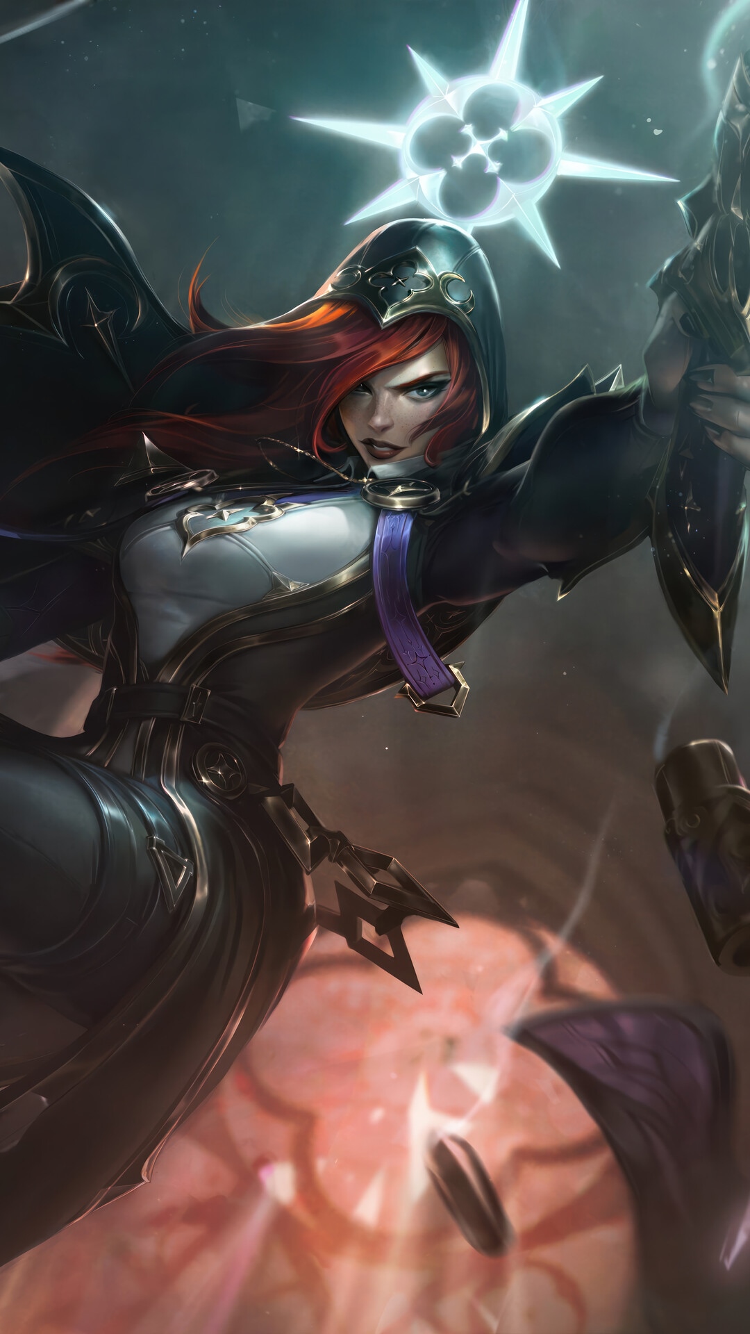 Miss Fortune in Broken Covenant Skin Splash Art HD Phone Wallpaper