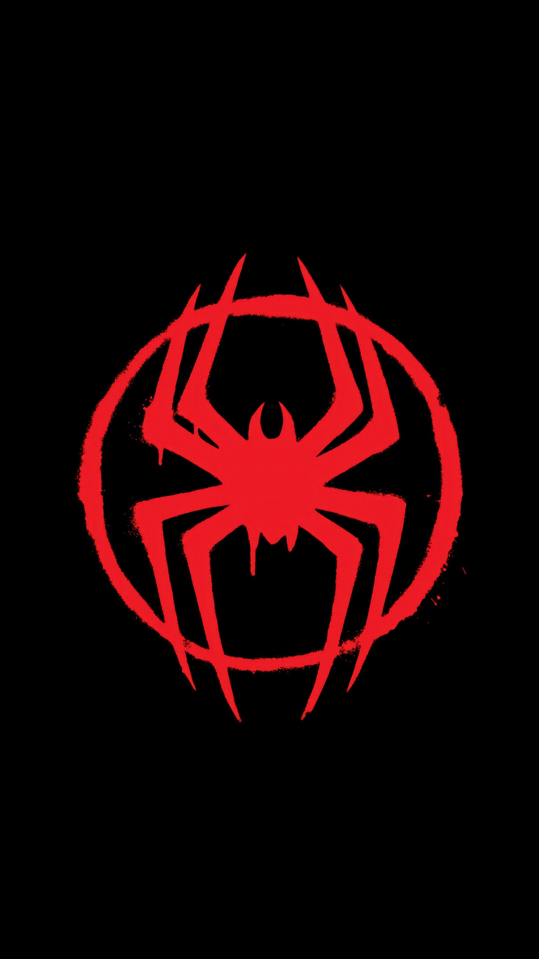 Spider-Man: Across the Spider-Verse Logo HD Phone Wallpaper