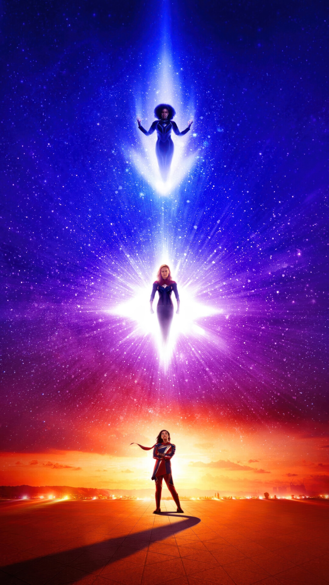 The Marvels Movie Poster HD Phone Wallpaper