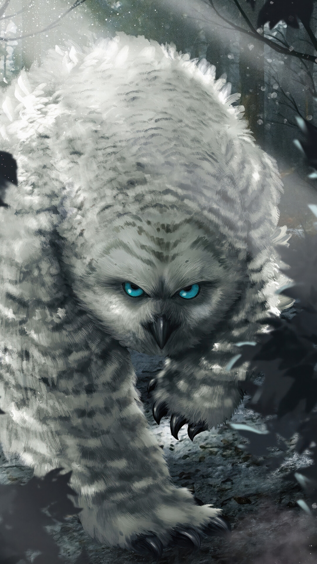 Owlbear from Dungeons and Dragons: Honor Among Thieves HD Phone Wallpaper