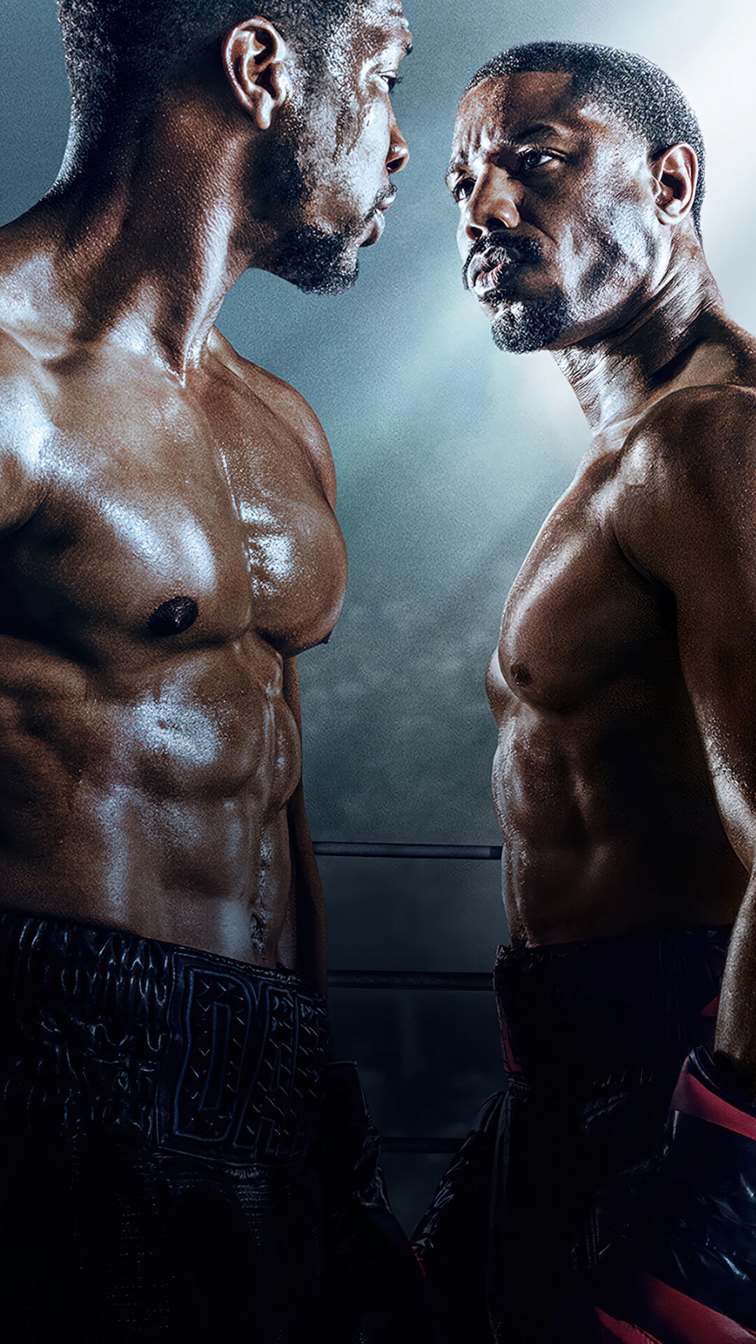 Creed III Michael B. Jordan Jonathan Majors HD Phone Wallpaper