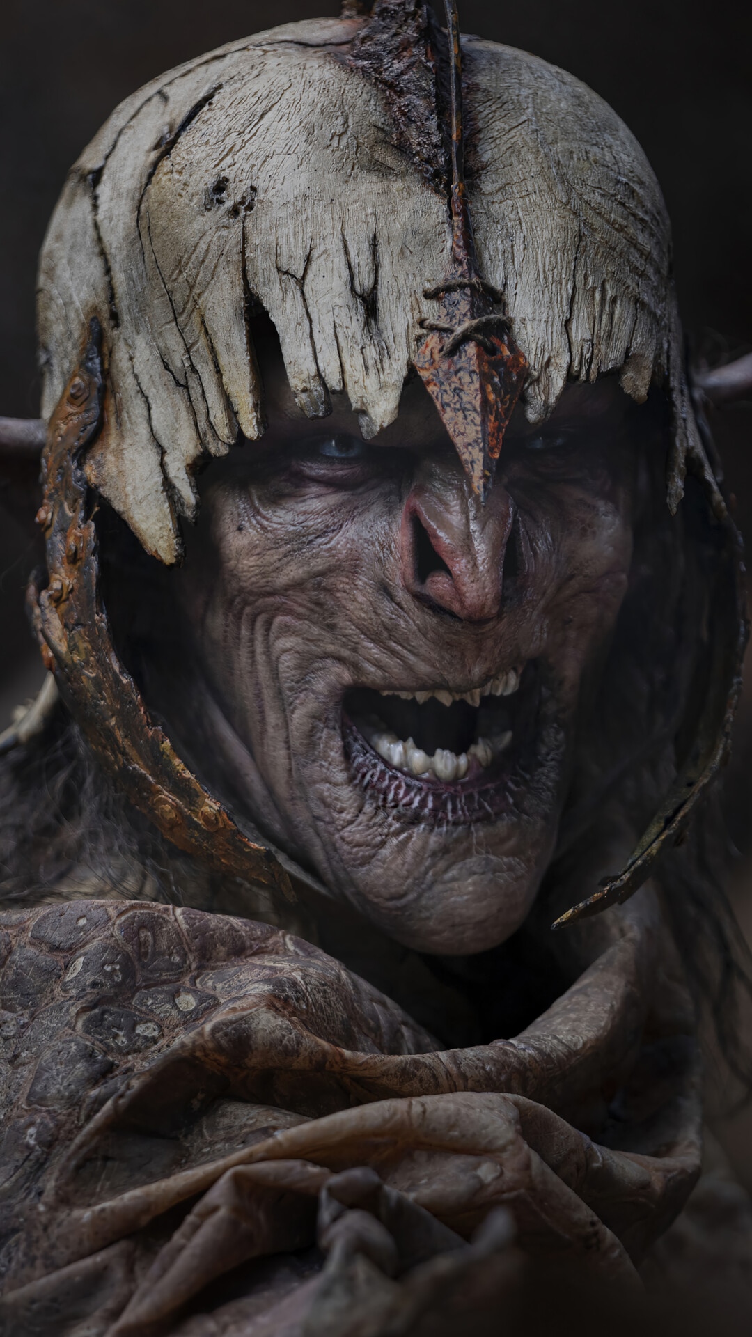 Orc from The Lord of the Rings: The Rings of Power HD Phone Wallpaper