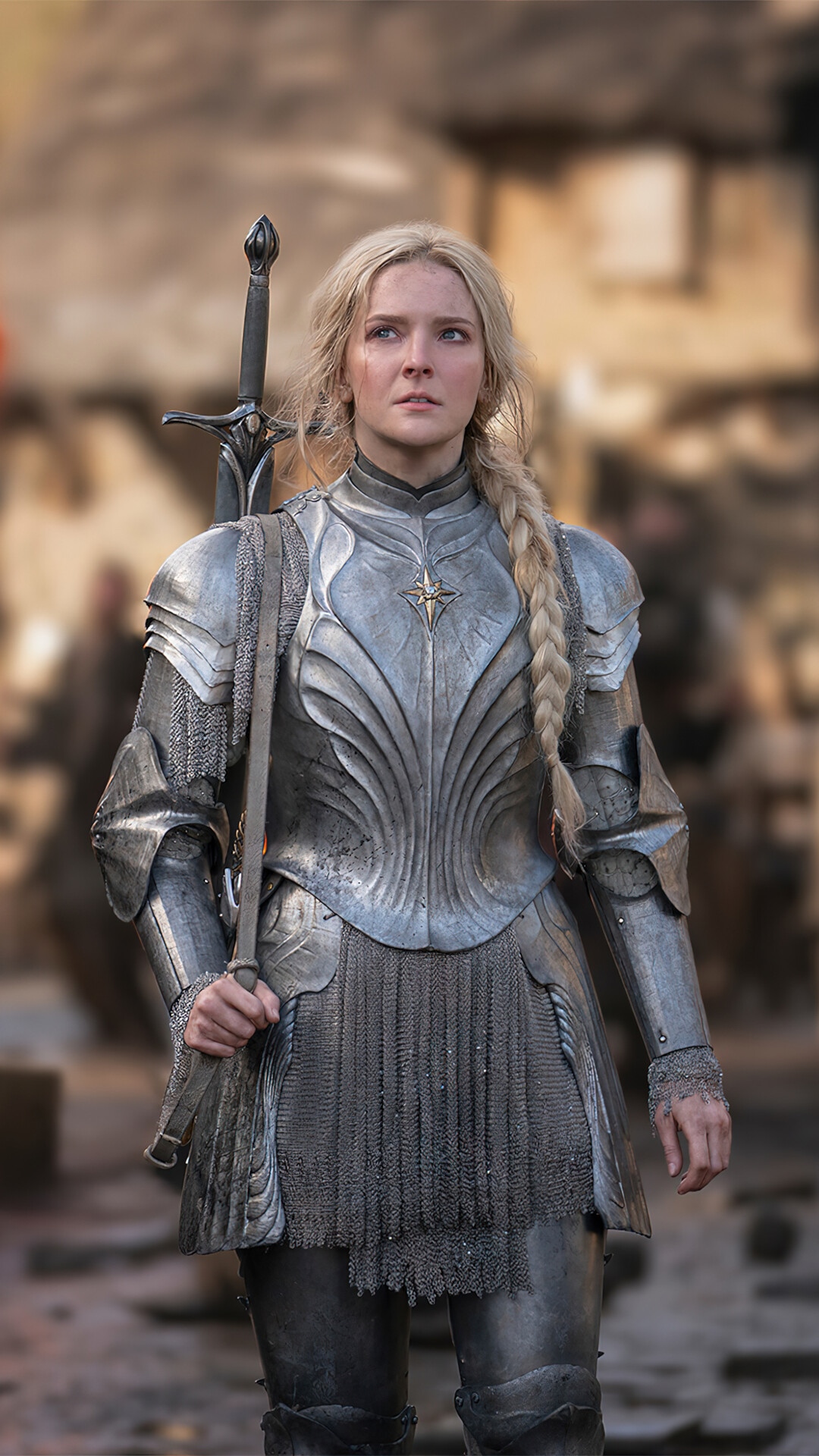 Galadriel in The Lord of the Rings: The Rings of Power HD Phone Wallpaper