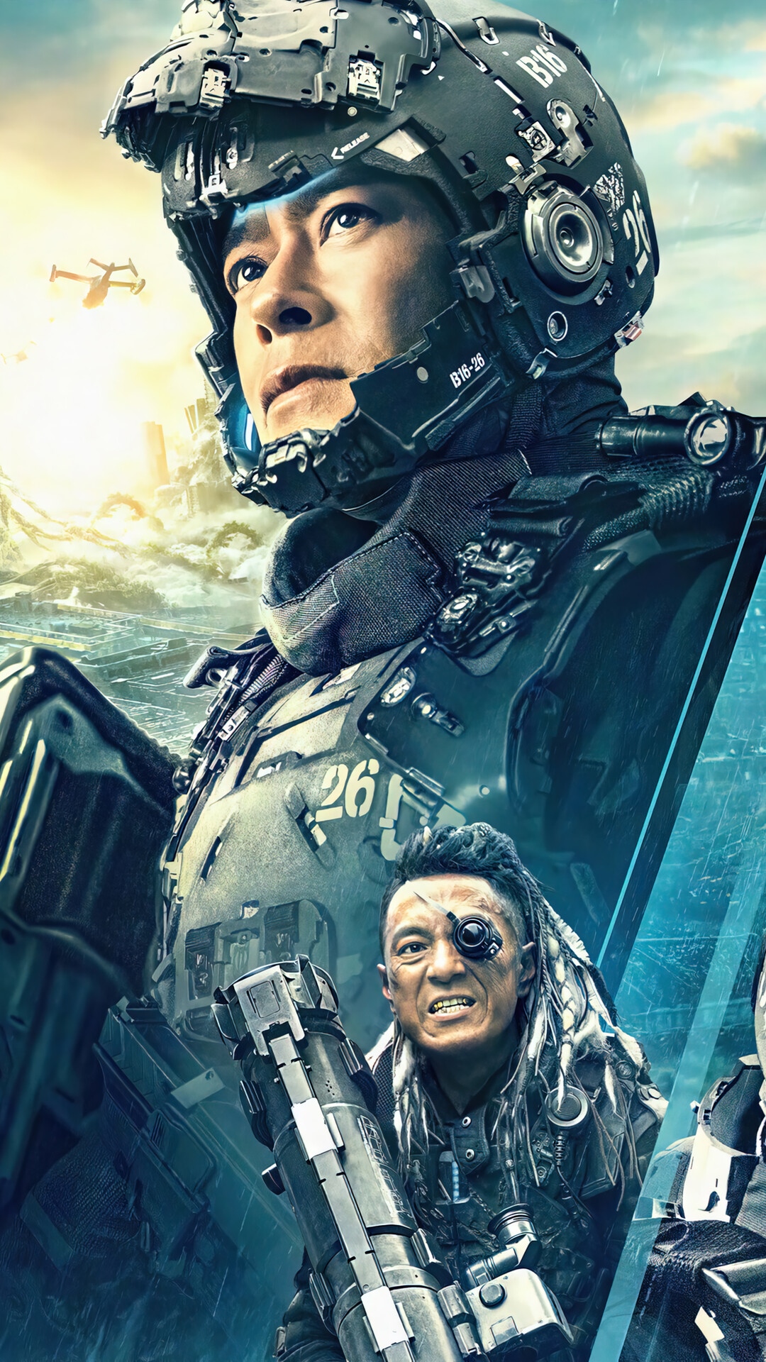 Warriors of Future Sci-Fi Movie Poster HD Phone Wallpaper