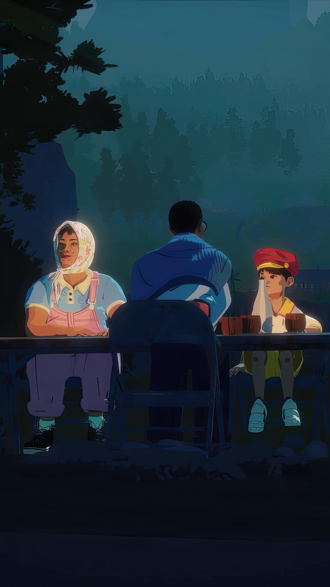 A letter to the future characters HD Phone Wallpaper