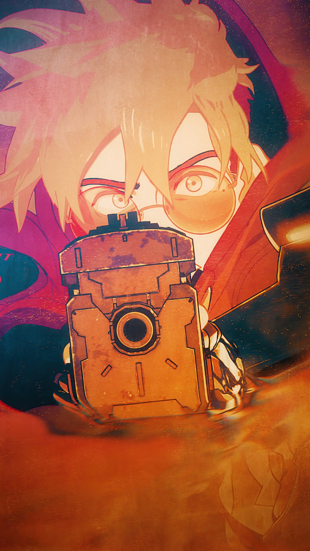 Trigun Stampede: Vash the Stampede with Gun HD Phone Wallpaper