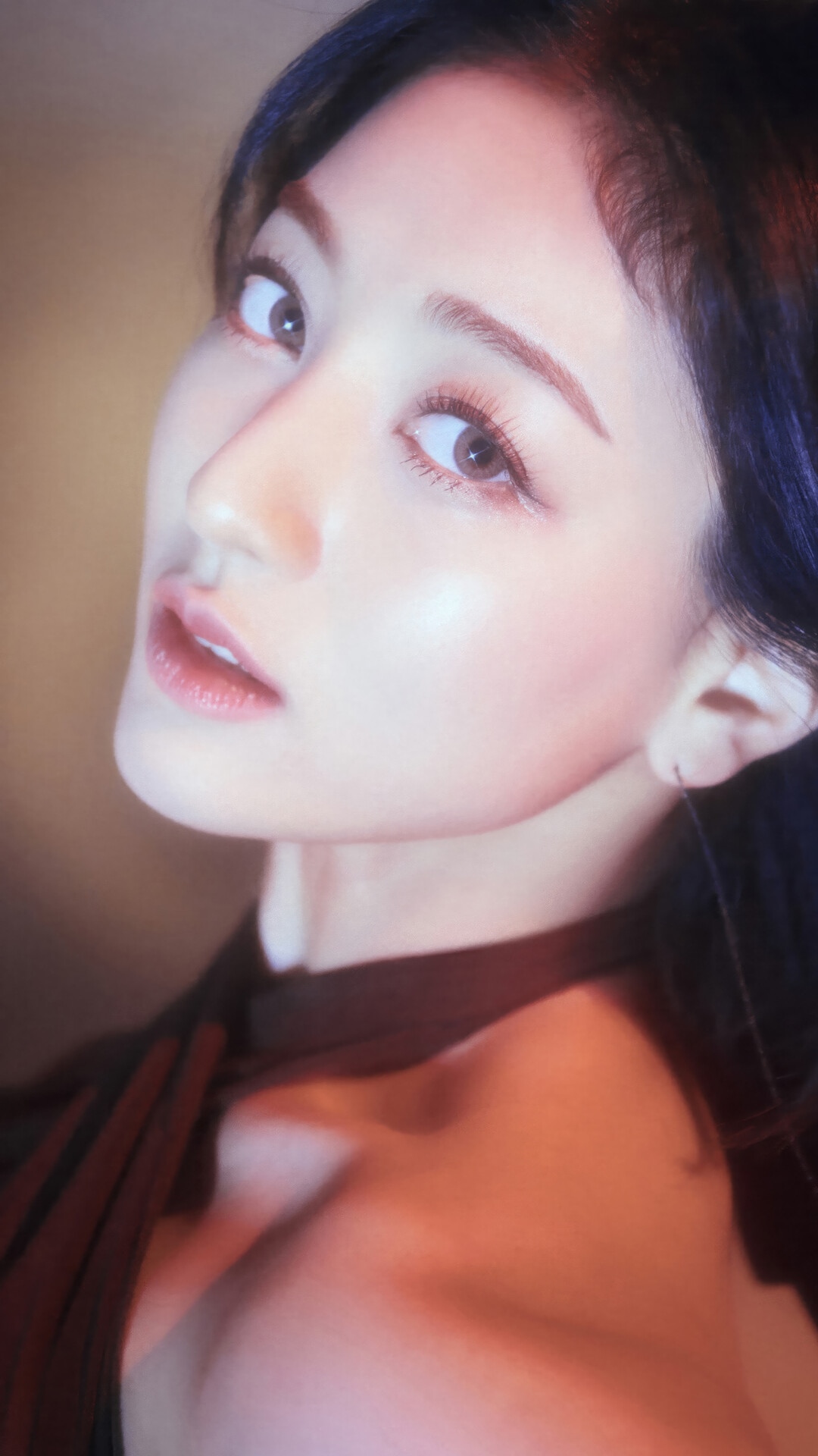 Jihyo from TWICE posing for a photo HD Phone Wallpaper